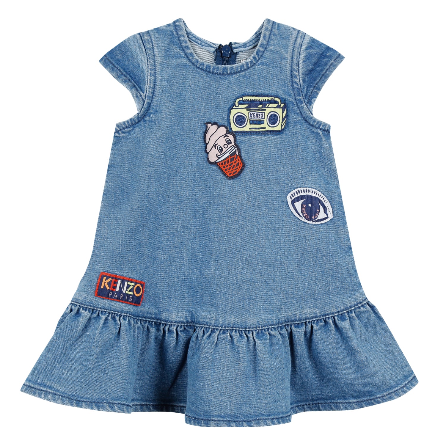 Baby Girls Indigo Denim Dress