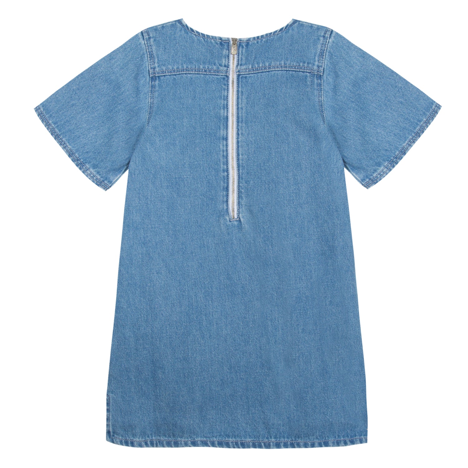 Girls Indigo Denim Dress