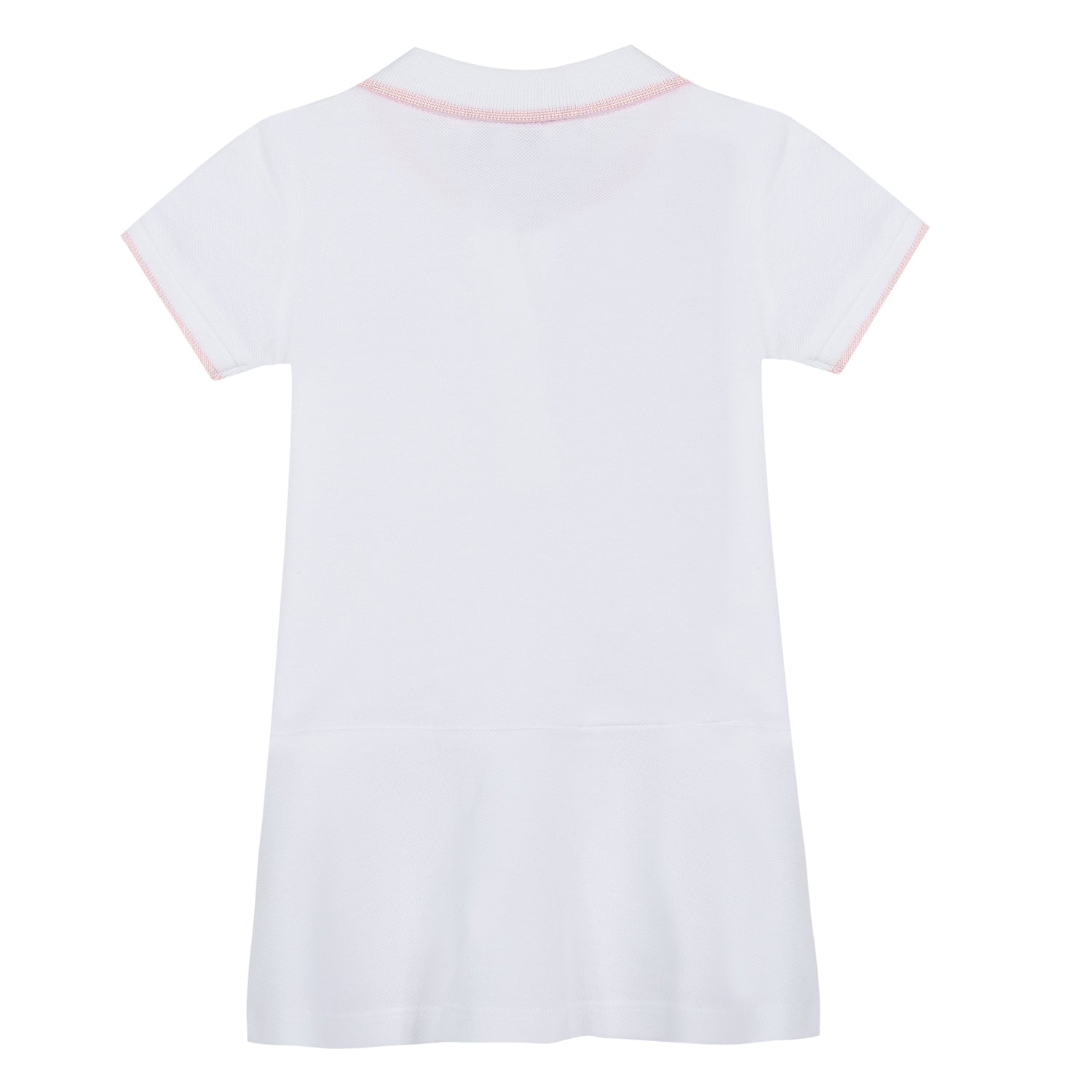 Baby Girls Optic White Cotton Dress