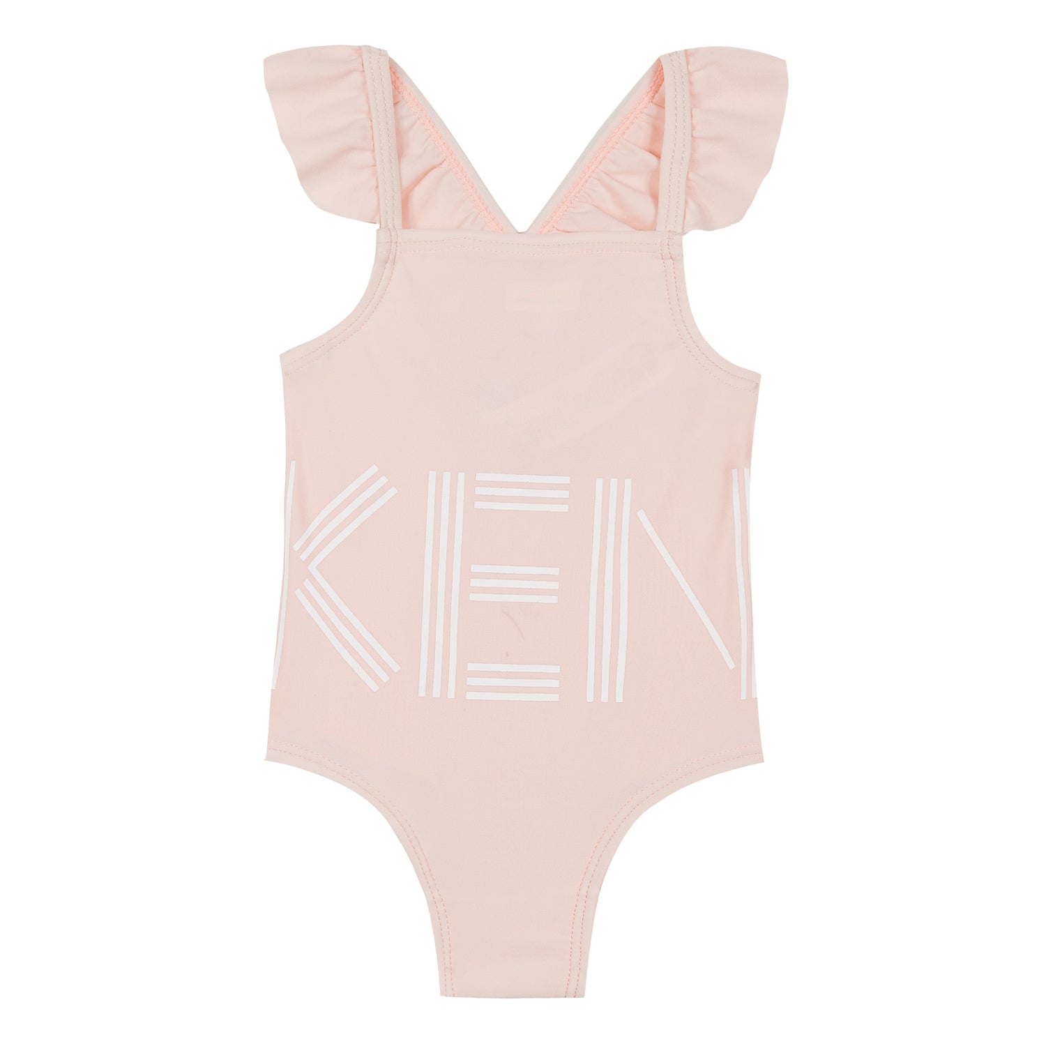 Baby Girls Light Pink Logo Swimwear