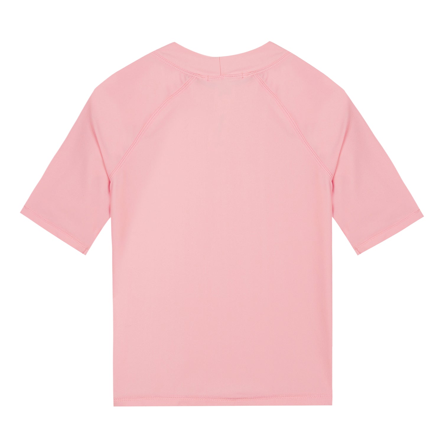Girls Pink Logo Swim T-shirt