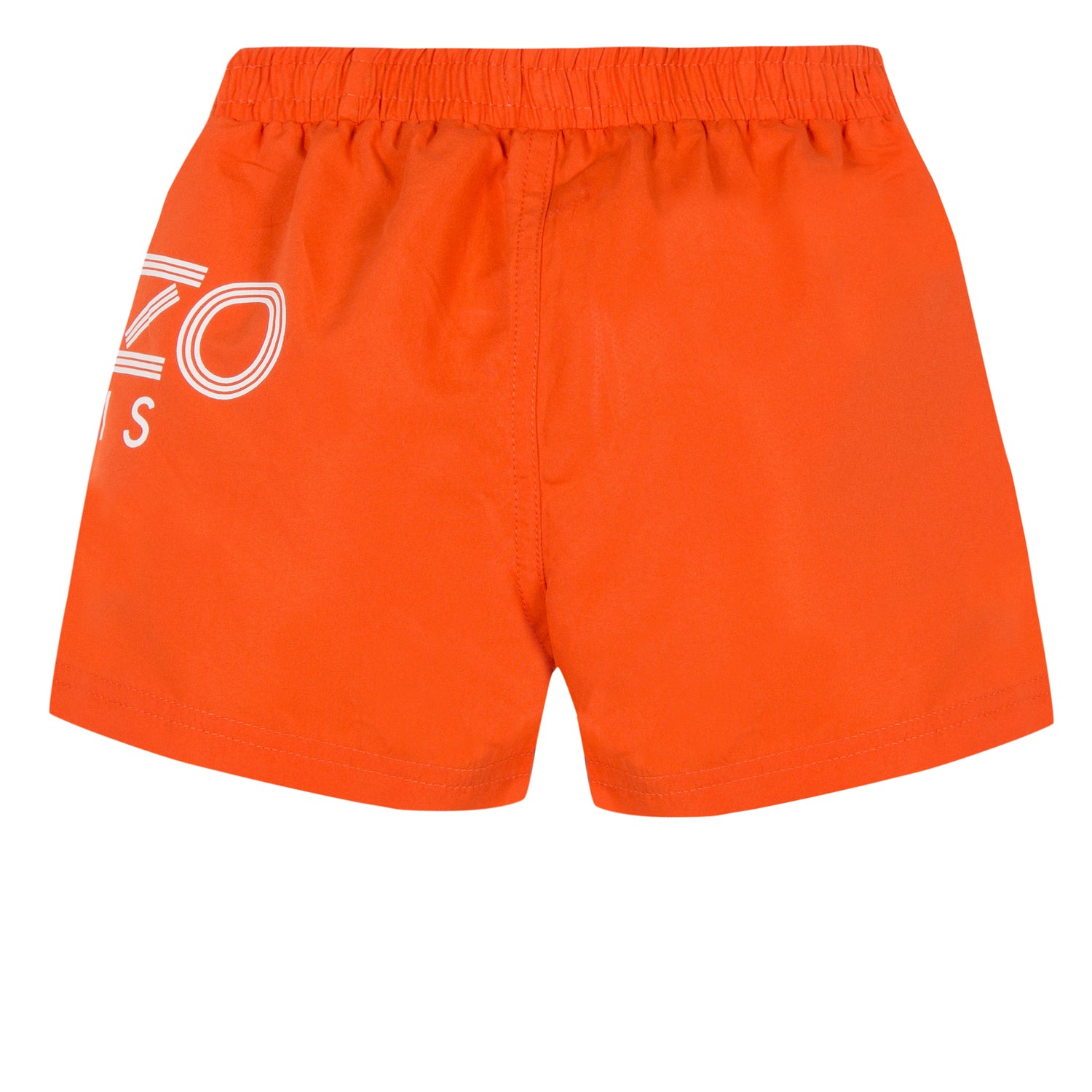 Boys Vivid Orange Logo Swim Short