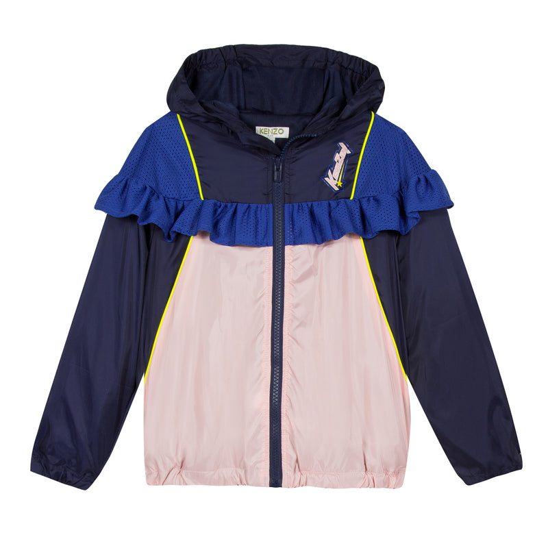 Girls Navy & Pink Jacket