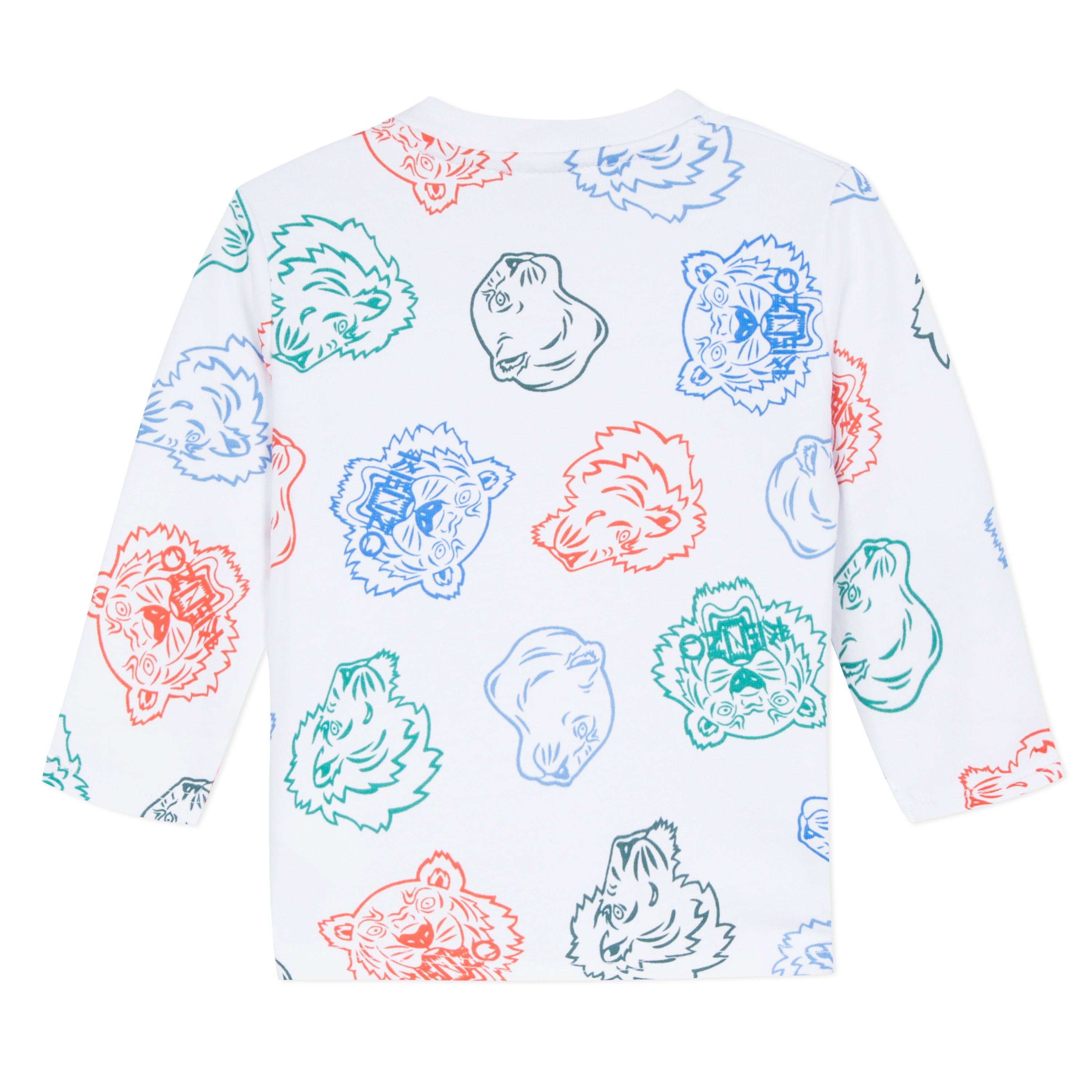 Baby Boys White Printing Cotton Top