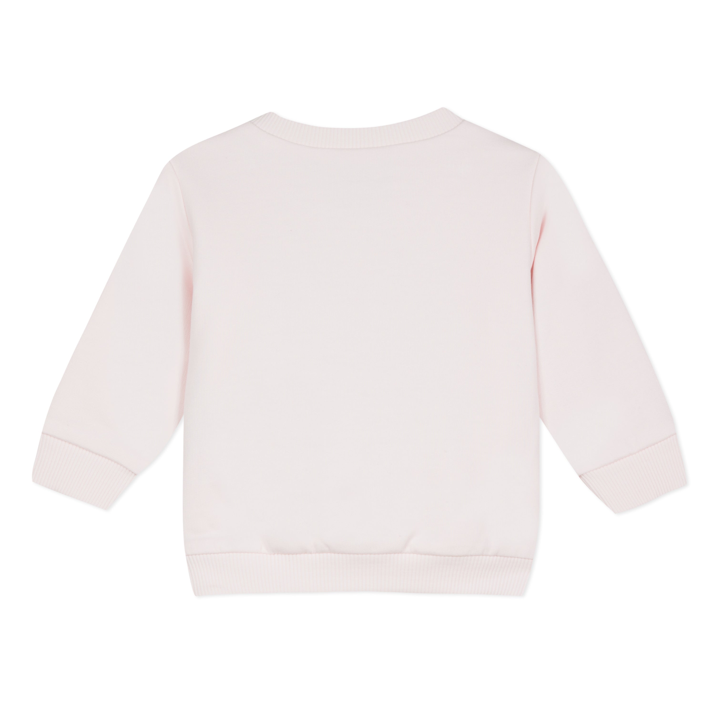 Baby Girls Light Pink Tiger Cotton Top