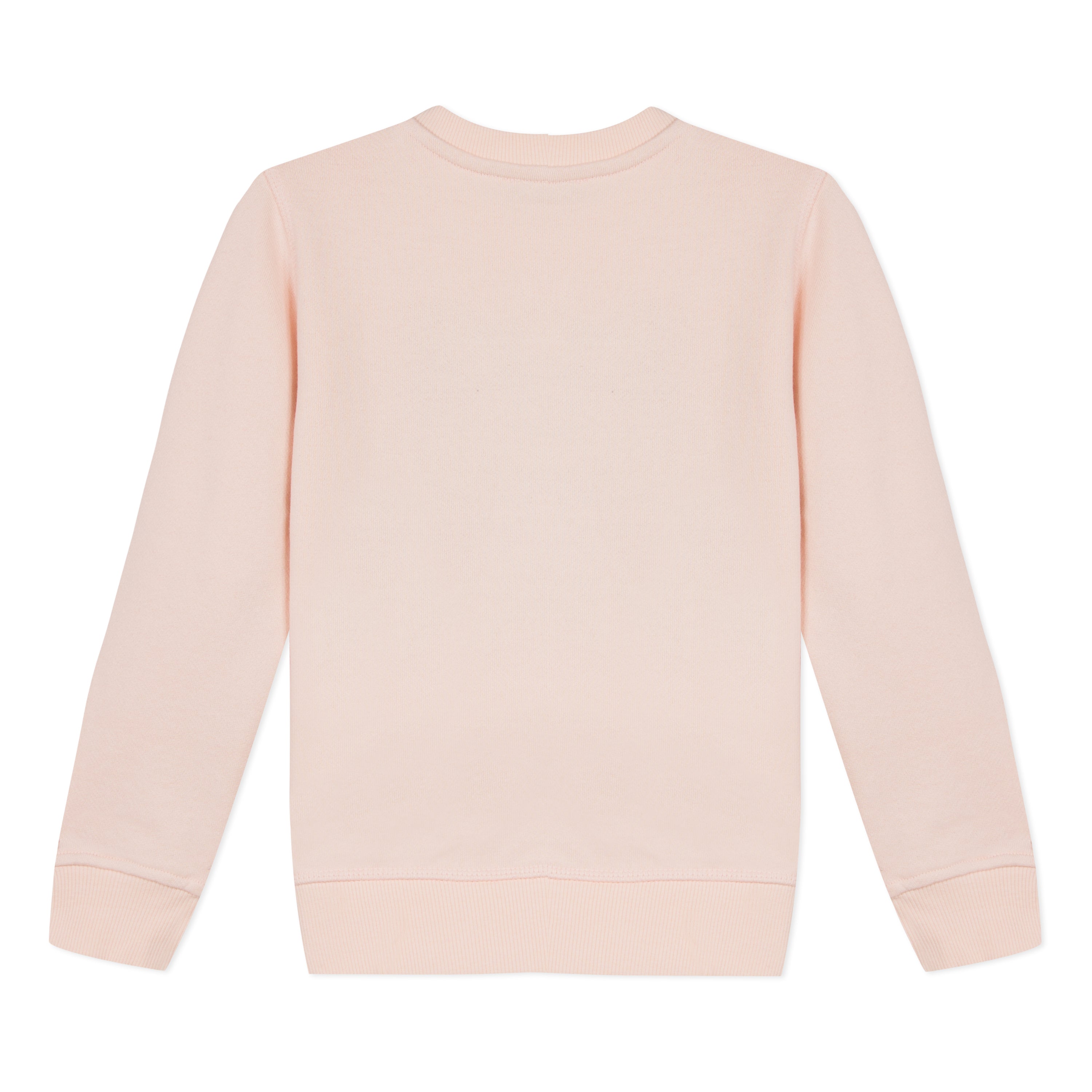 Girls Pink Tiger Cotton Sweatshirt