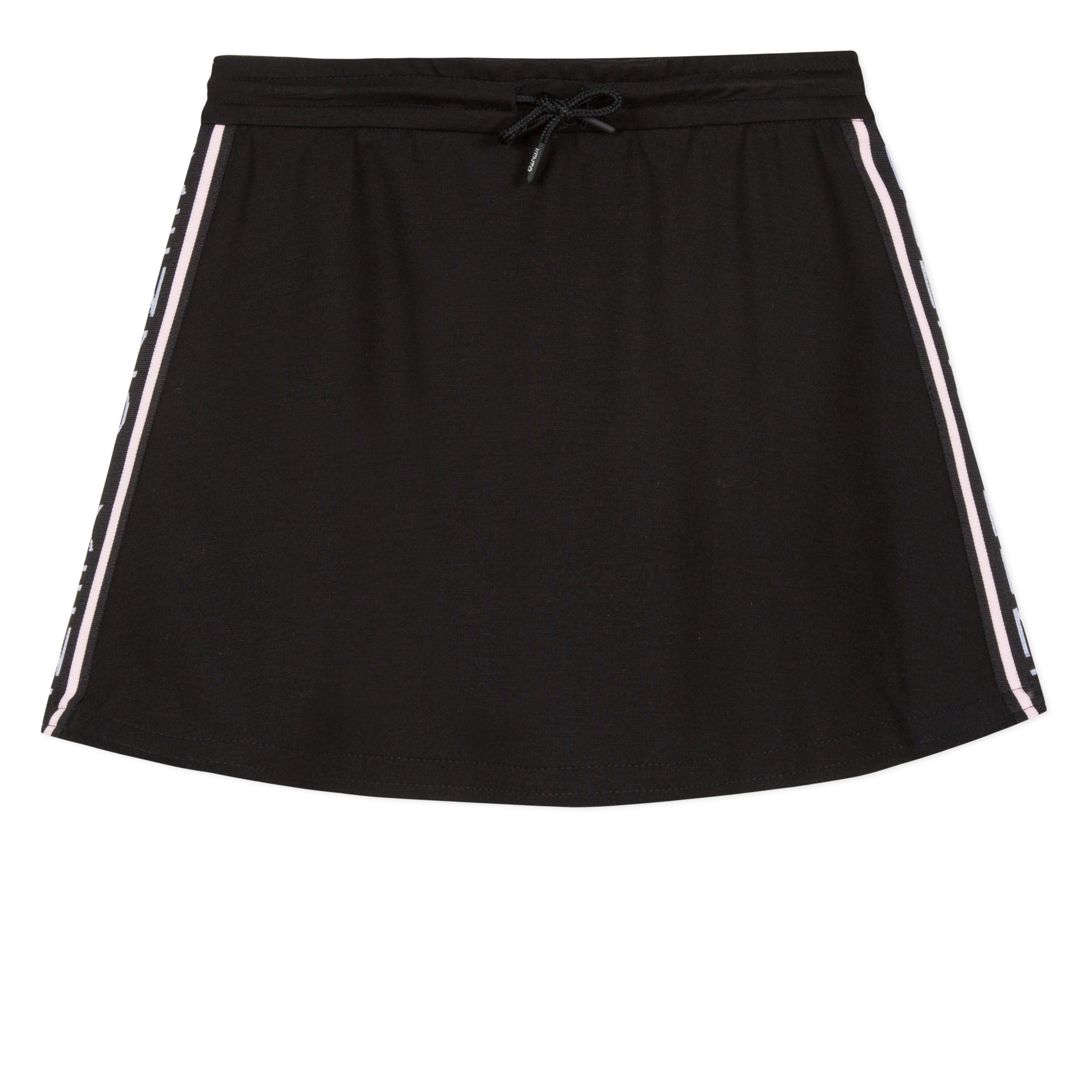 Girls Black Logo Skirt