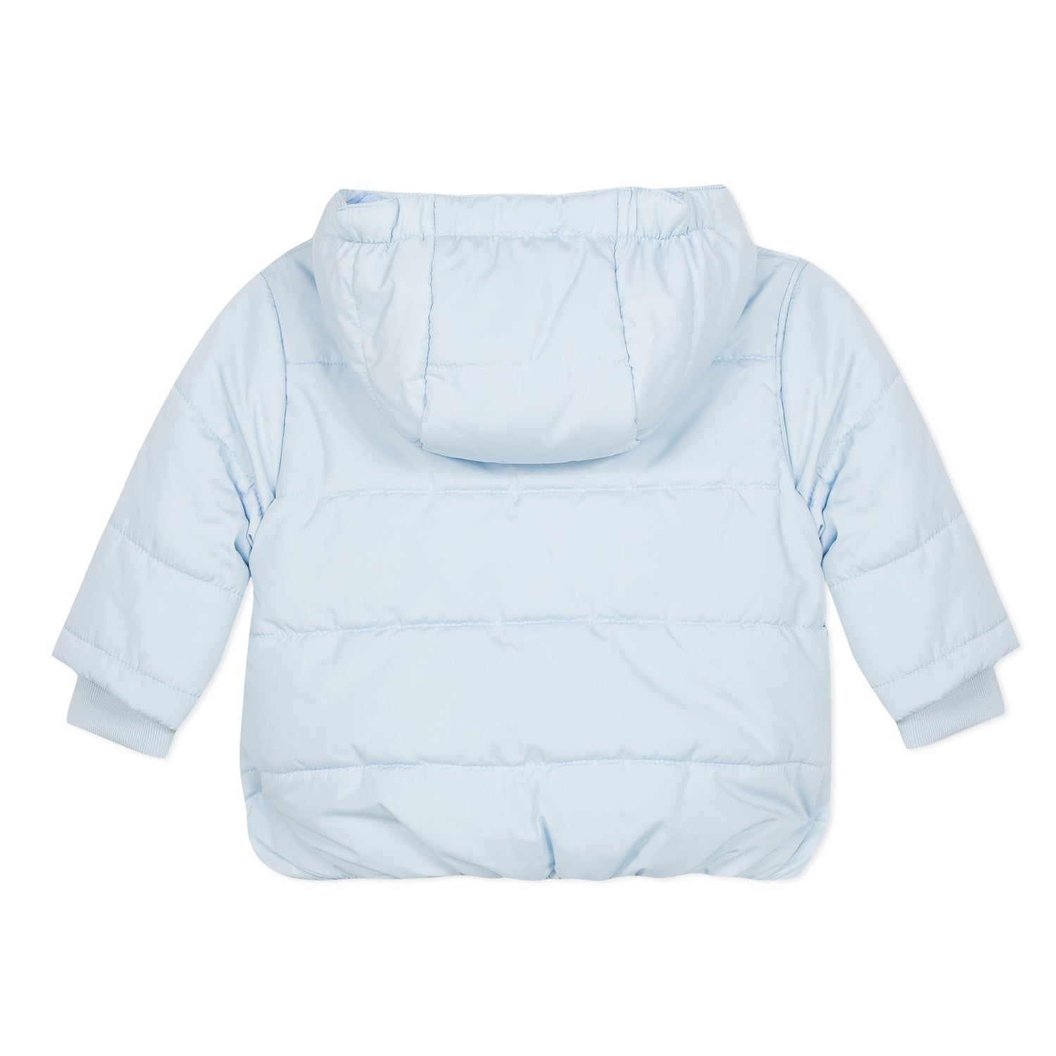 Baby Boys Light Blue Puffer Coat