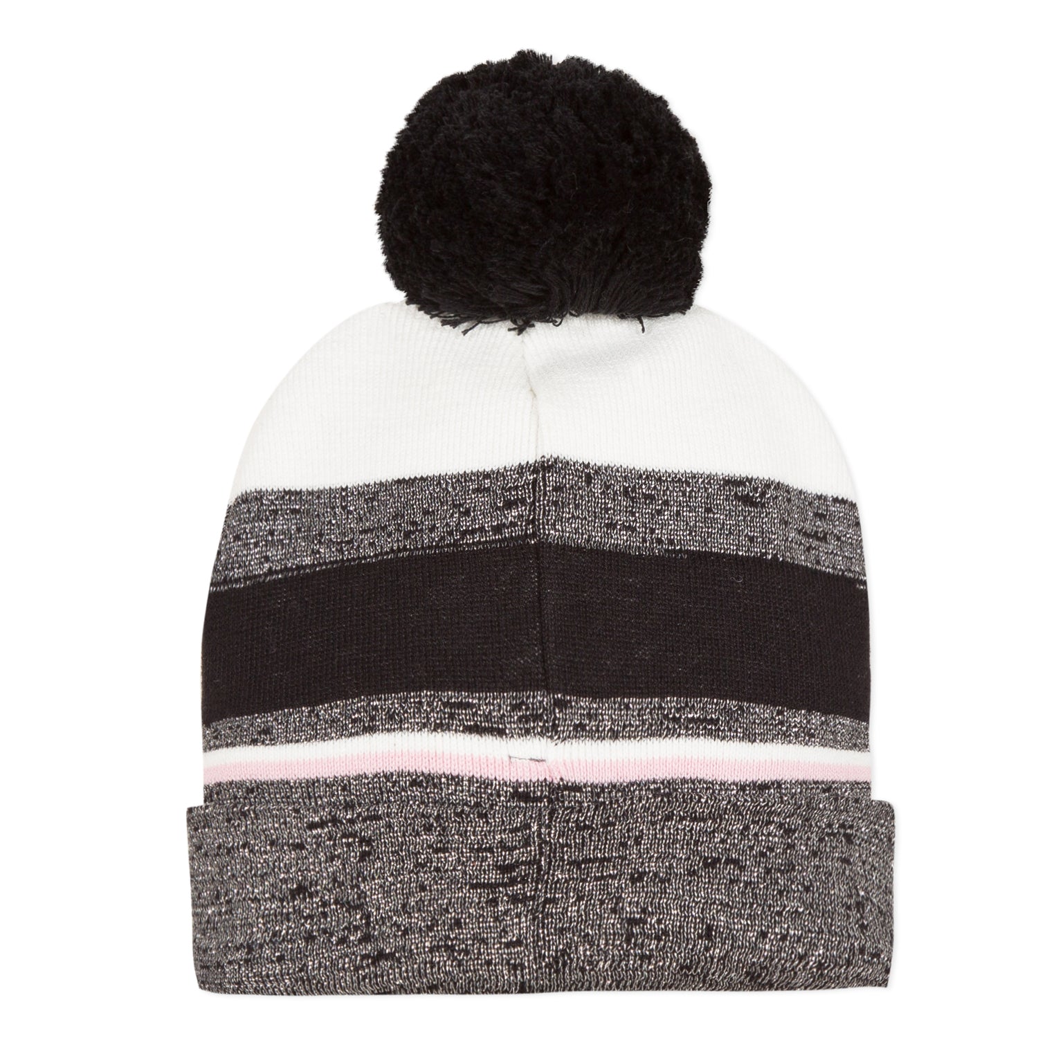 Girls Black Logo Cotton Hat