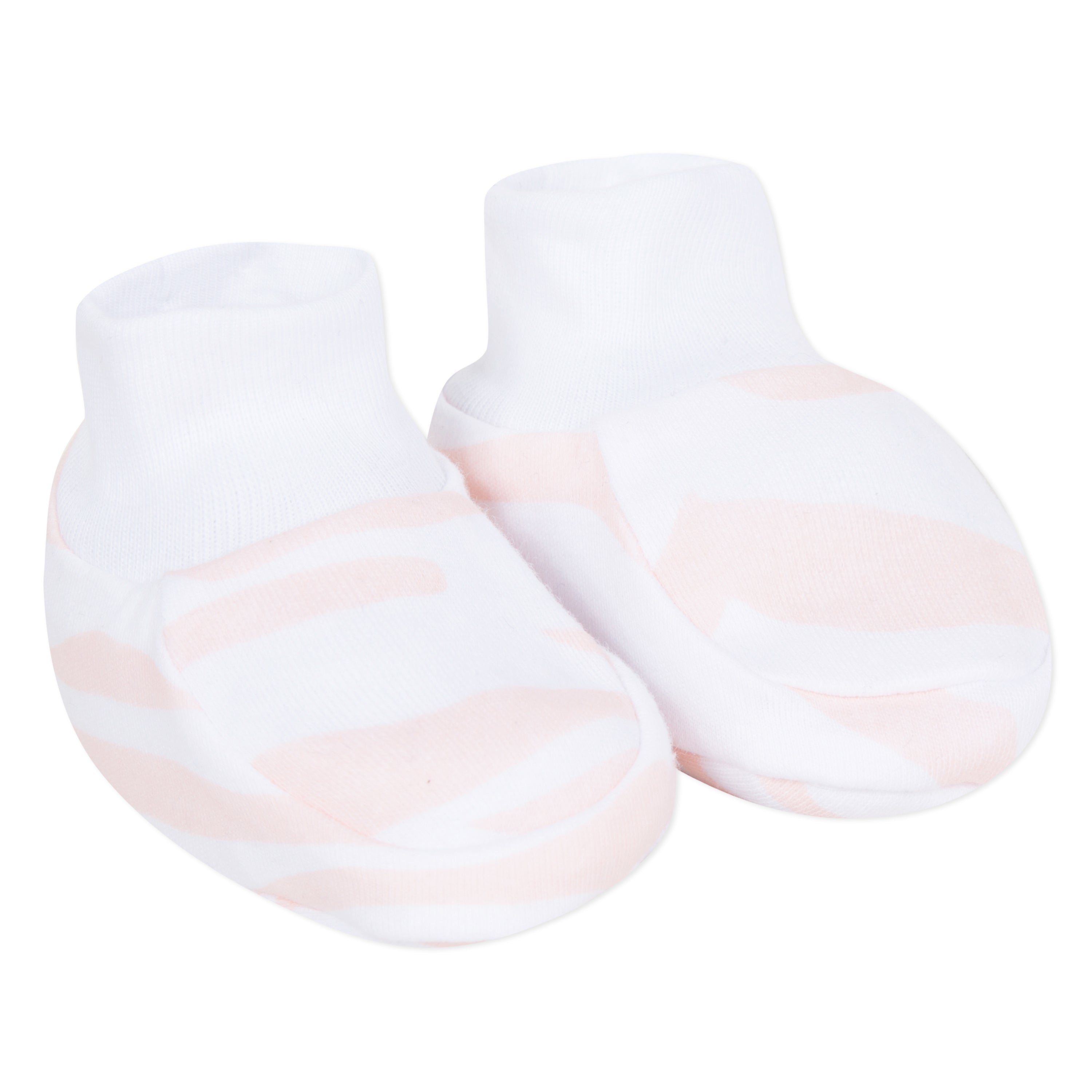 Baby Girls Light Pink Cotton Babysuit Gift Set