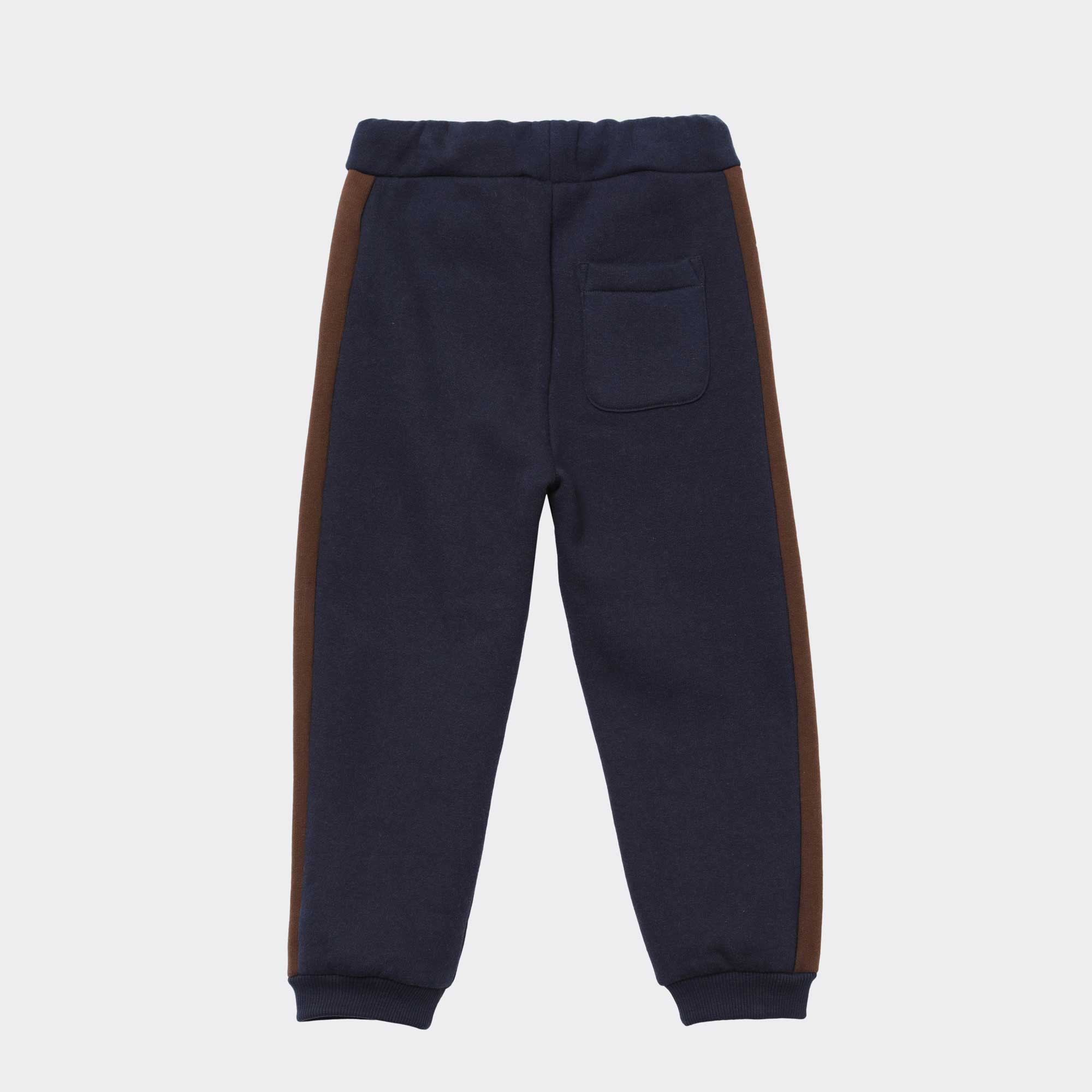 Boys & Girls Navy Cotton Trousers