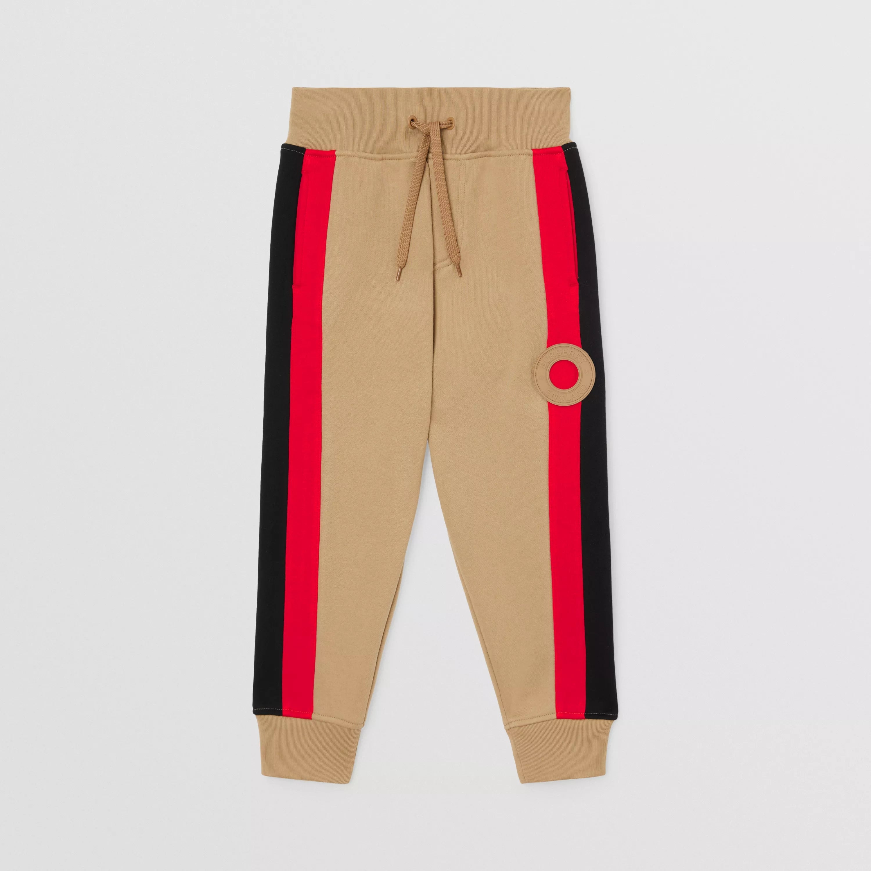 Boys & Girls Beige Cotton Trousers