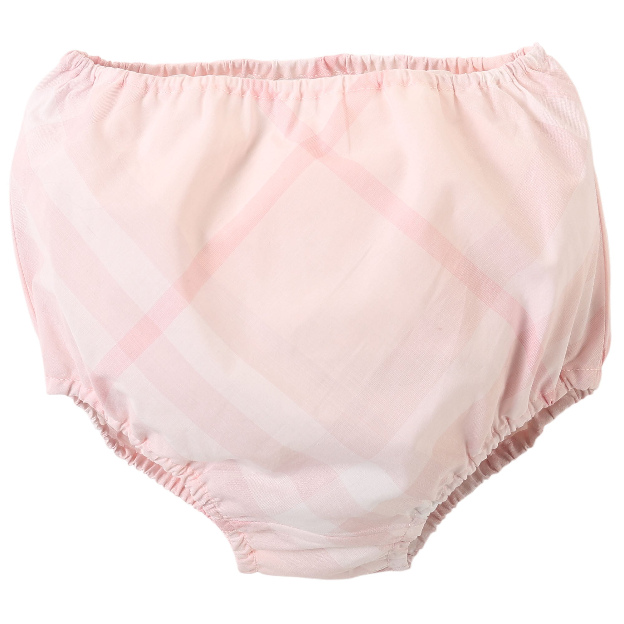 Baby Girls Ice Pink Check Cotton Dress - CÉMAROSE | Children's Fashion Store - 5