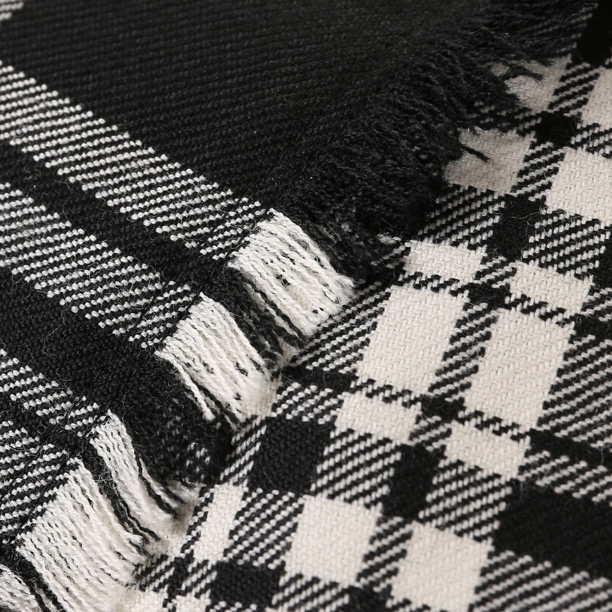 Girls Black & White Check Kilt Skirt - CÉMAROSE | Children's Fashion Store - 3