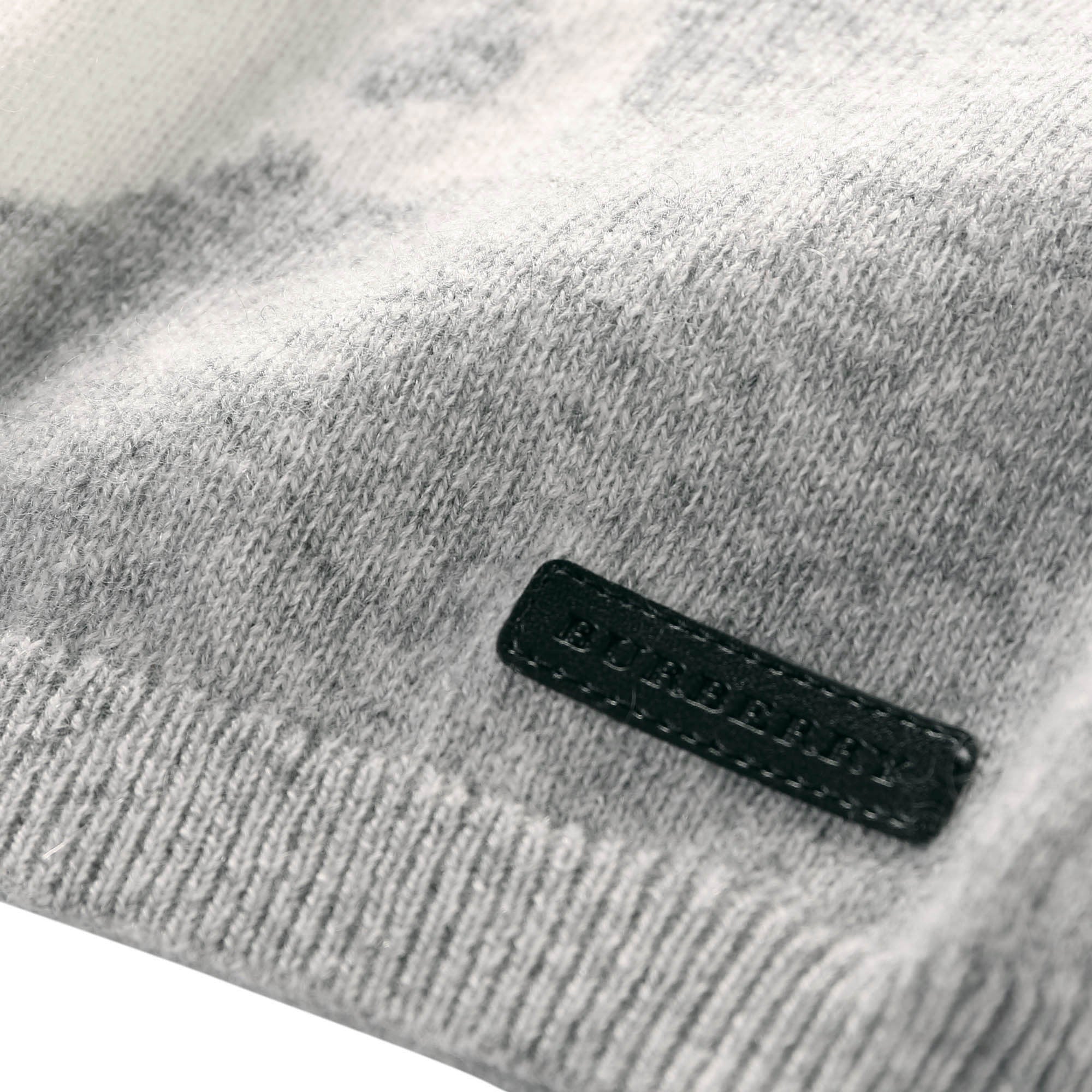 Baby Girls Light Grey Cashmere Sweater - CÉMAROSE | Children's Fashion Store - 3