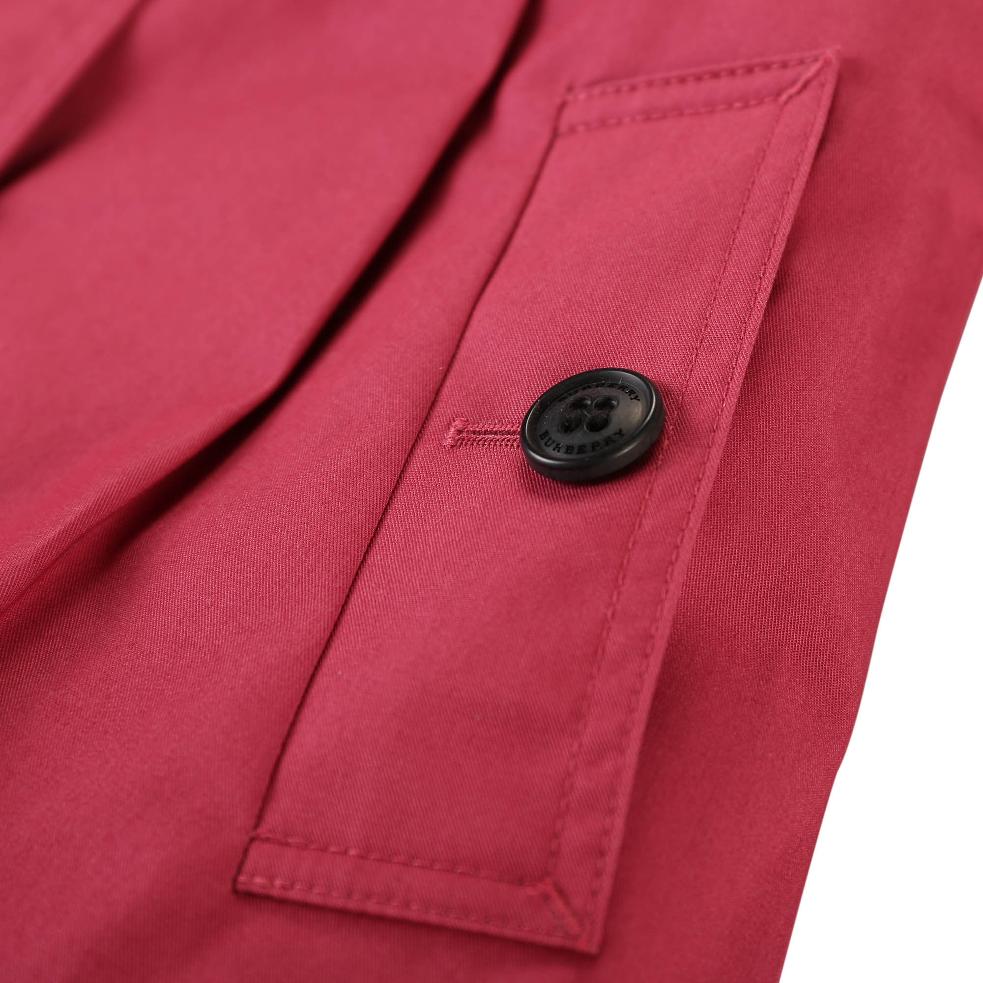 Baby Girls Pink Classic Trench Cotton Coat - CÉMAROSE | Children's Fashion Store - 5