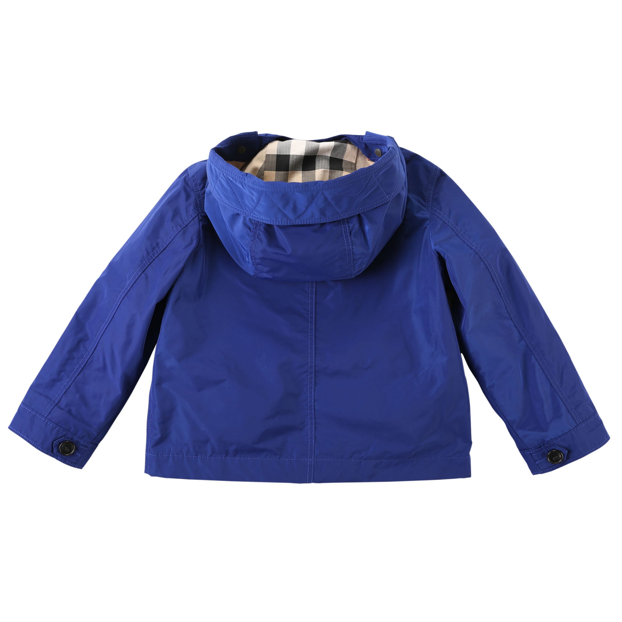 Baby Boys Light Blue Hooded Jacket - CÉMAROSE | Children's Fashion Store - 2