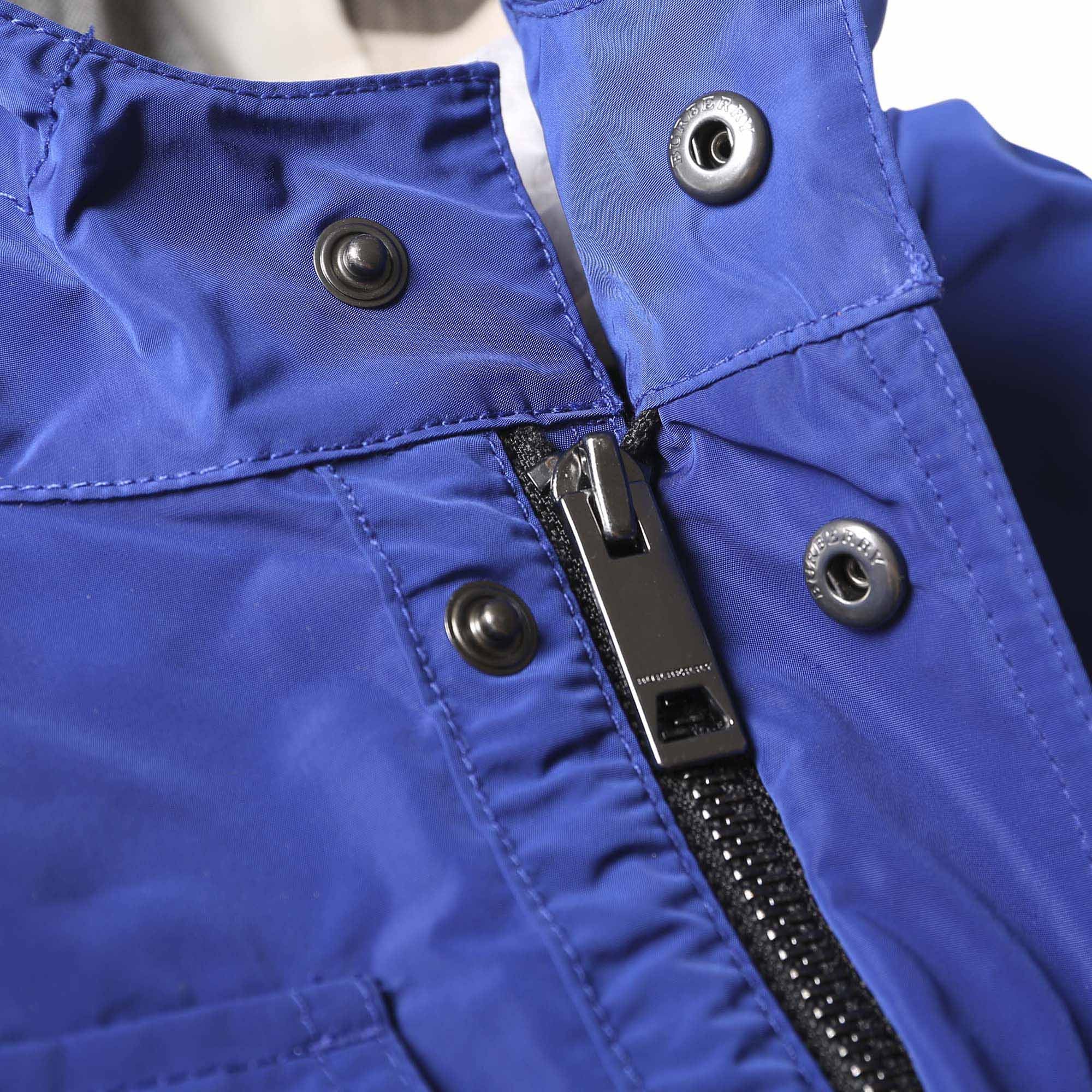 Boys Light Blue Hooded Jacket - CÉMAROSE | Children's Fashion Store - 5