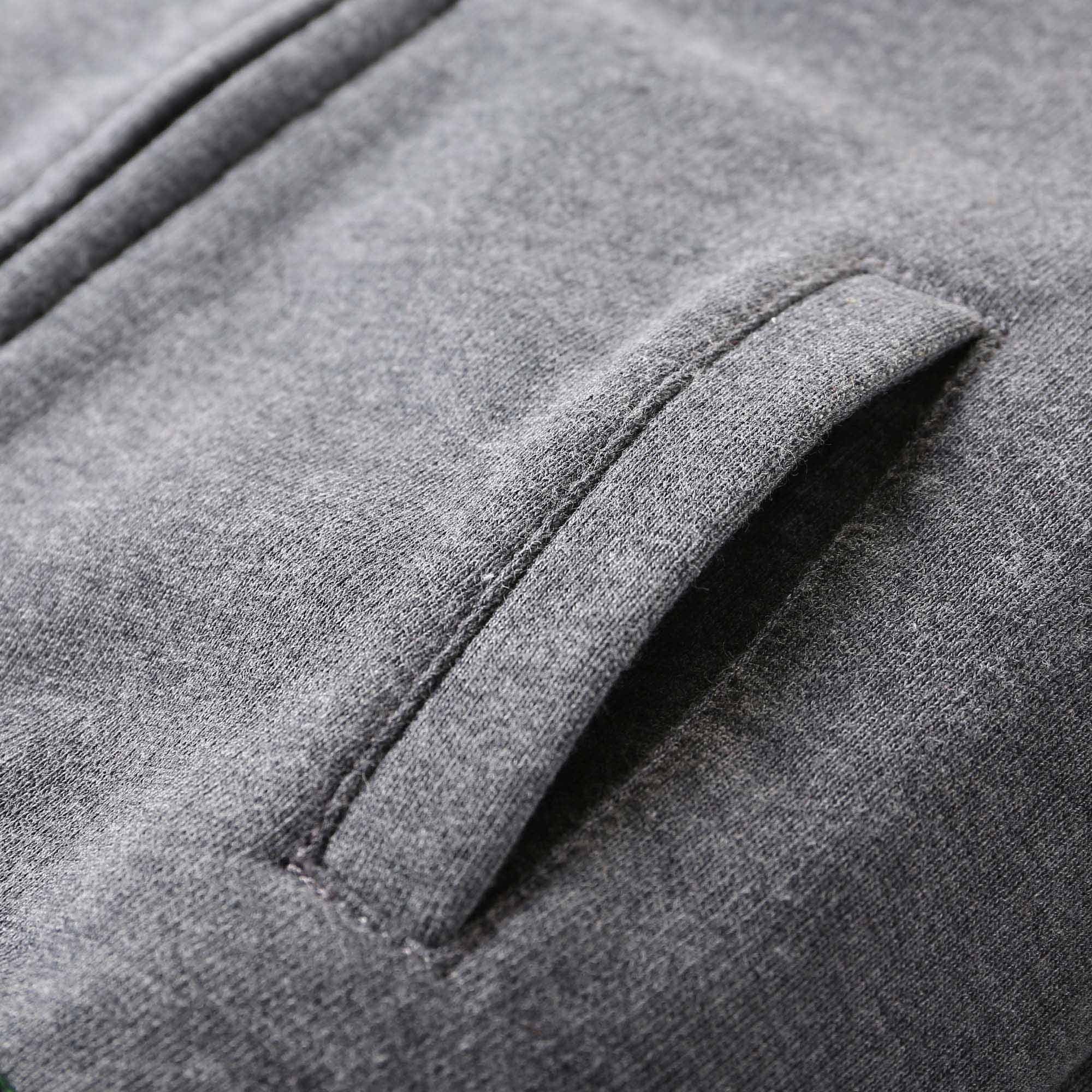 Boys Grey Ribbed Cuffs Cotton Jacket - CÉMAROSE | Children's Fashion Store - 6