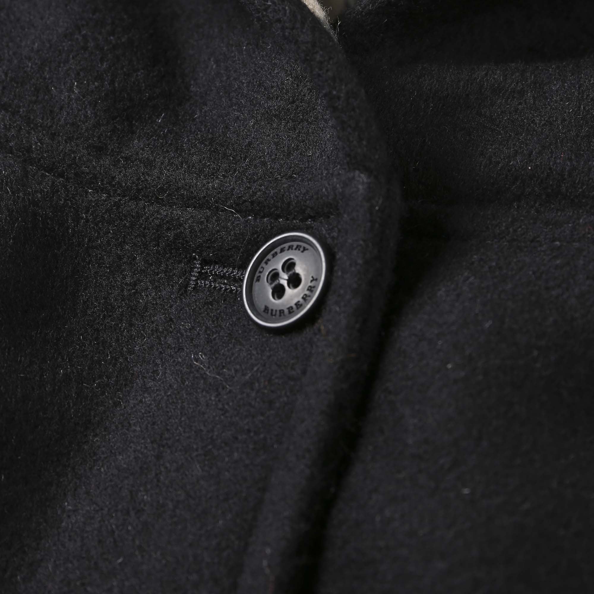 Girls Black Wool Hooded Shawls - CÉMAROSE | Children's Fashion Store - 4