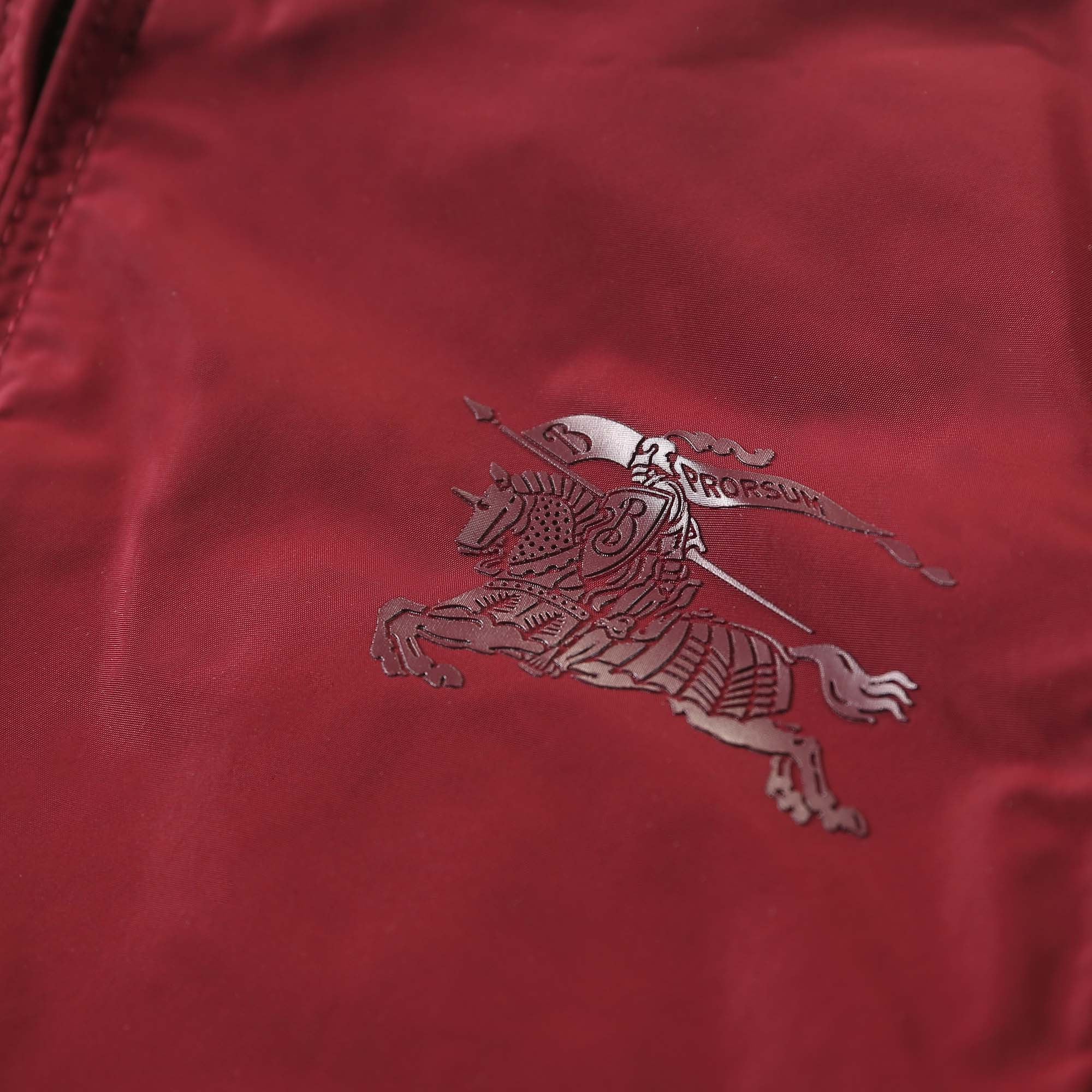 Boys Dark Red Ribbed Cuffs Jacket - CÉMAROSE | Children's Fashion Store - 3