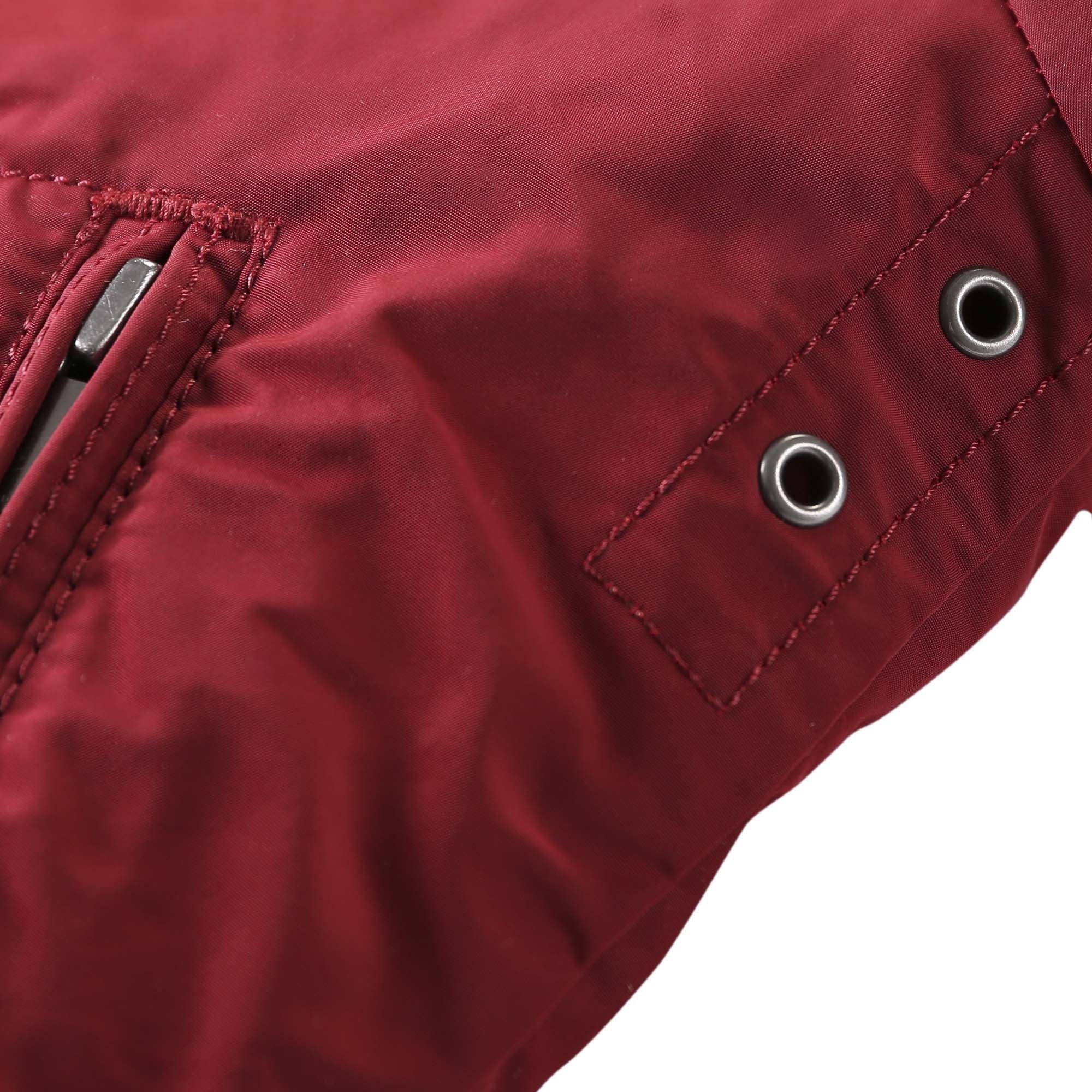 Boys Dark Red Ribbed Cuffs Jacket - CÉMAROSE | Children's Fashion Store - 5