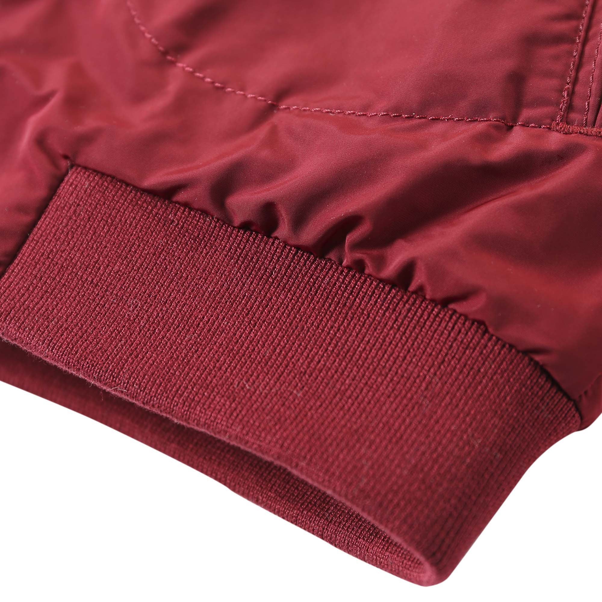 Boys Dark Red Ribbed Cuffs Jacket - CÉMAROSE | Children's Fashion Store - 6