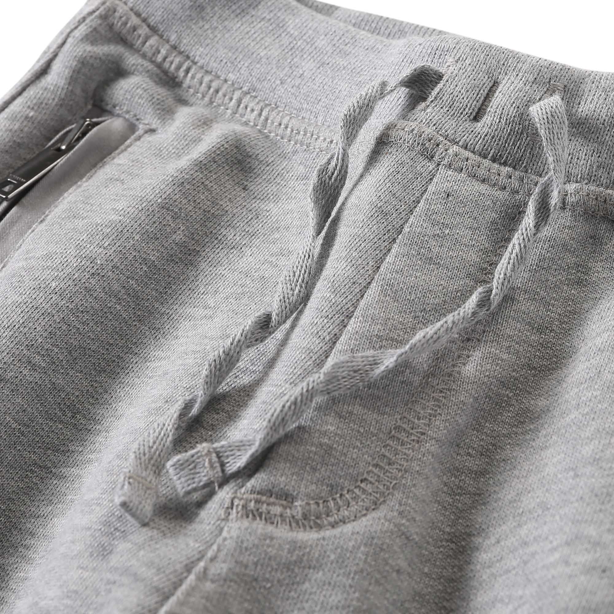 Baby Boys Grey Cotton Jersey Cotton Trouser - CÉMAROSE | Children's Fashion Store - 4