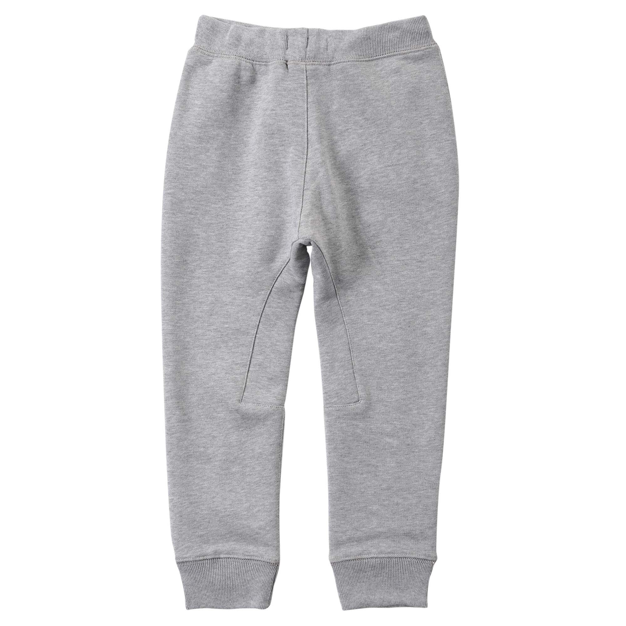 Boys Grey Cotton Jersey Cotton Trouser - CÉMAROSE | Children's Fashion Store - 2