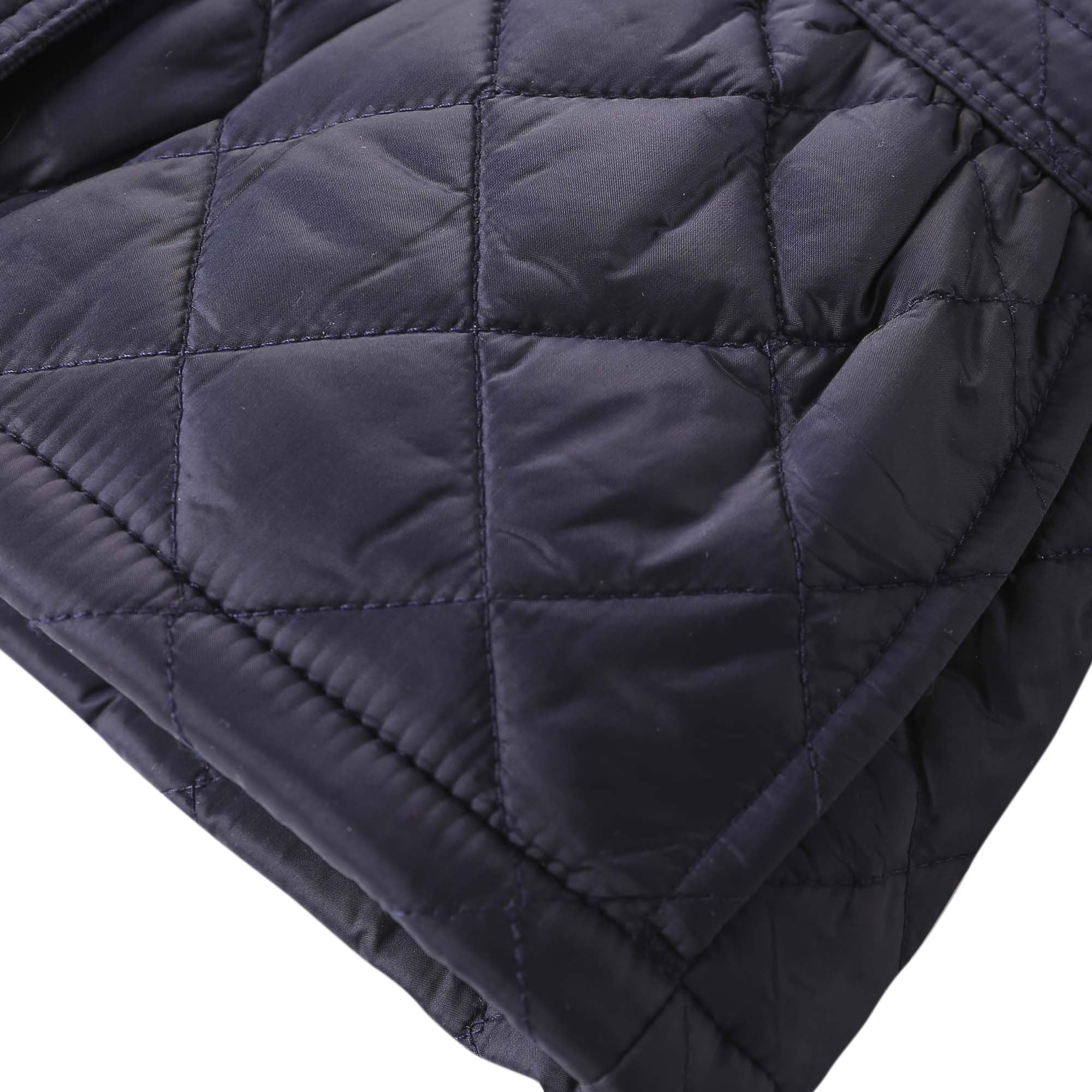 Baby Girls Navy Blue Hooded Coat - CÉMAROSE | Children's Fashion Store - 7