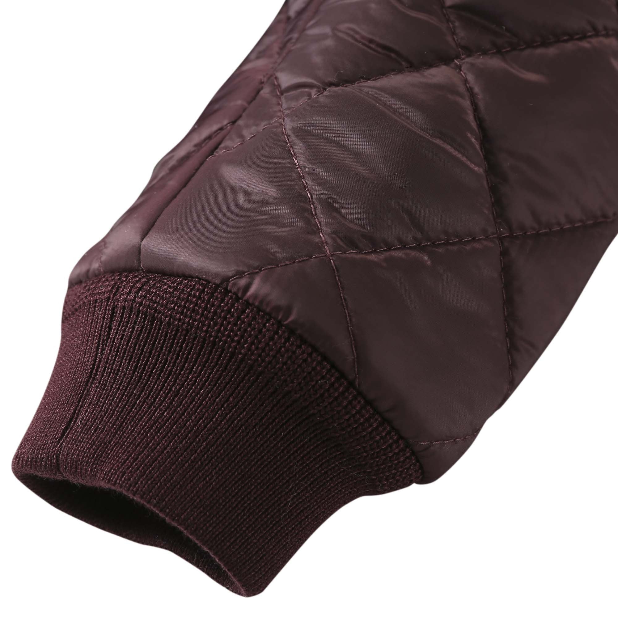 Baby Boys Dark Red Padded Down Jacket - CÉMAROSE | Children's Fashion Store - 5