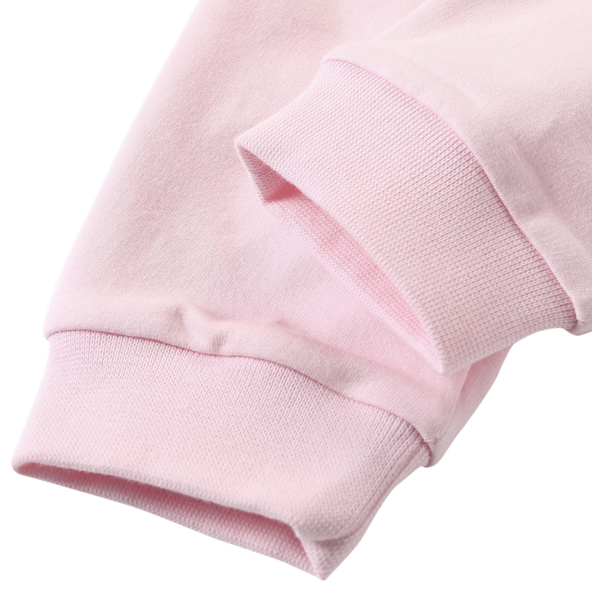 Baby Girls Light Pink Cotton Trouser - CÉMAROSE | Children's Fashion Store - 6