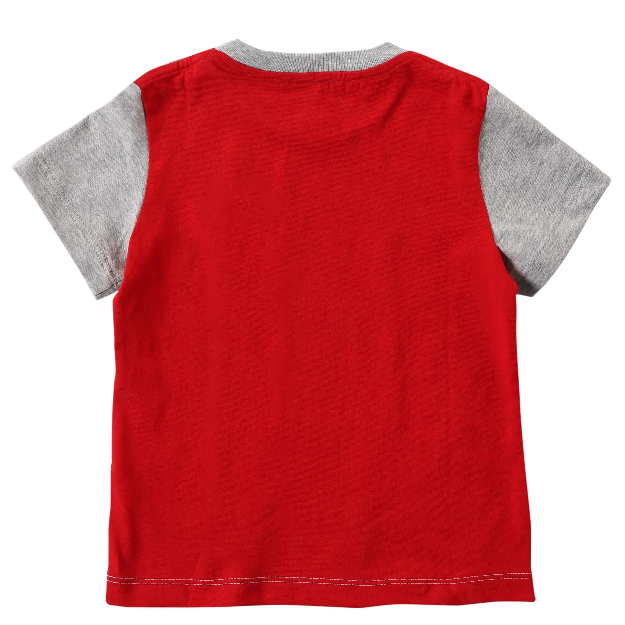 Baby Boys Dark Grey Dog Printed Trims Cotton T-Shirt - CÉMAROSE | Children's Fashion Store - 2