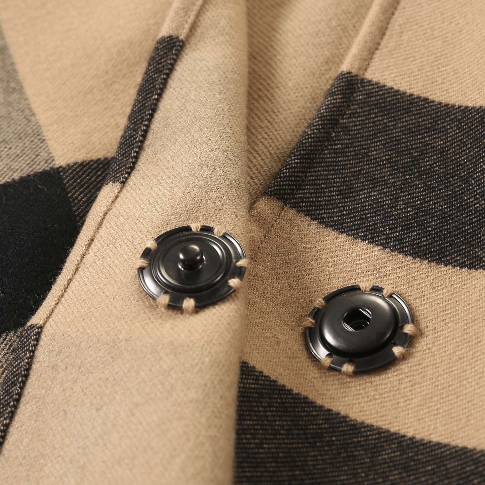 Girls Beige Wool Shawls - CÉMAROSE | Children's Fashion Store - 3