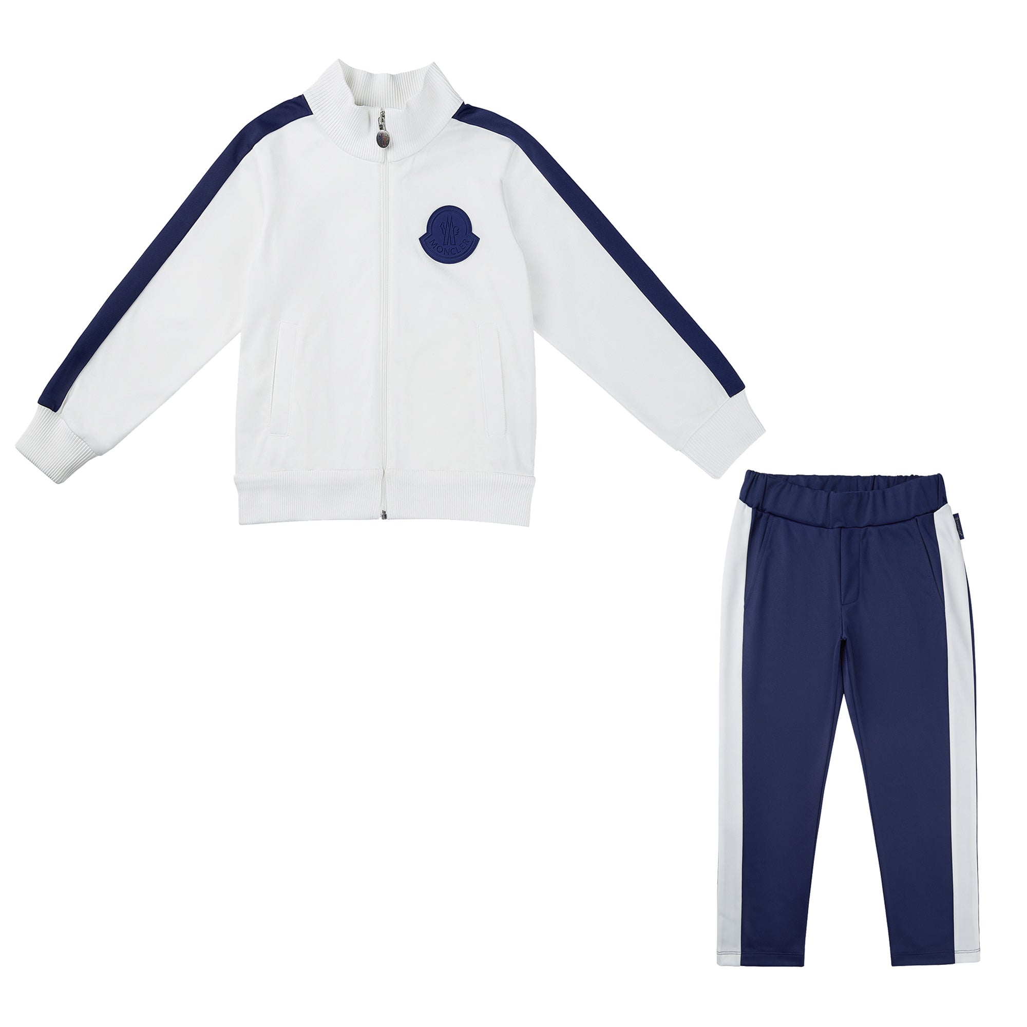 Boys White & Blue Set