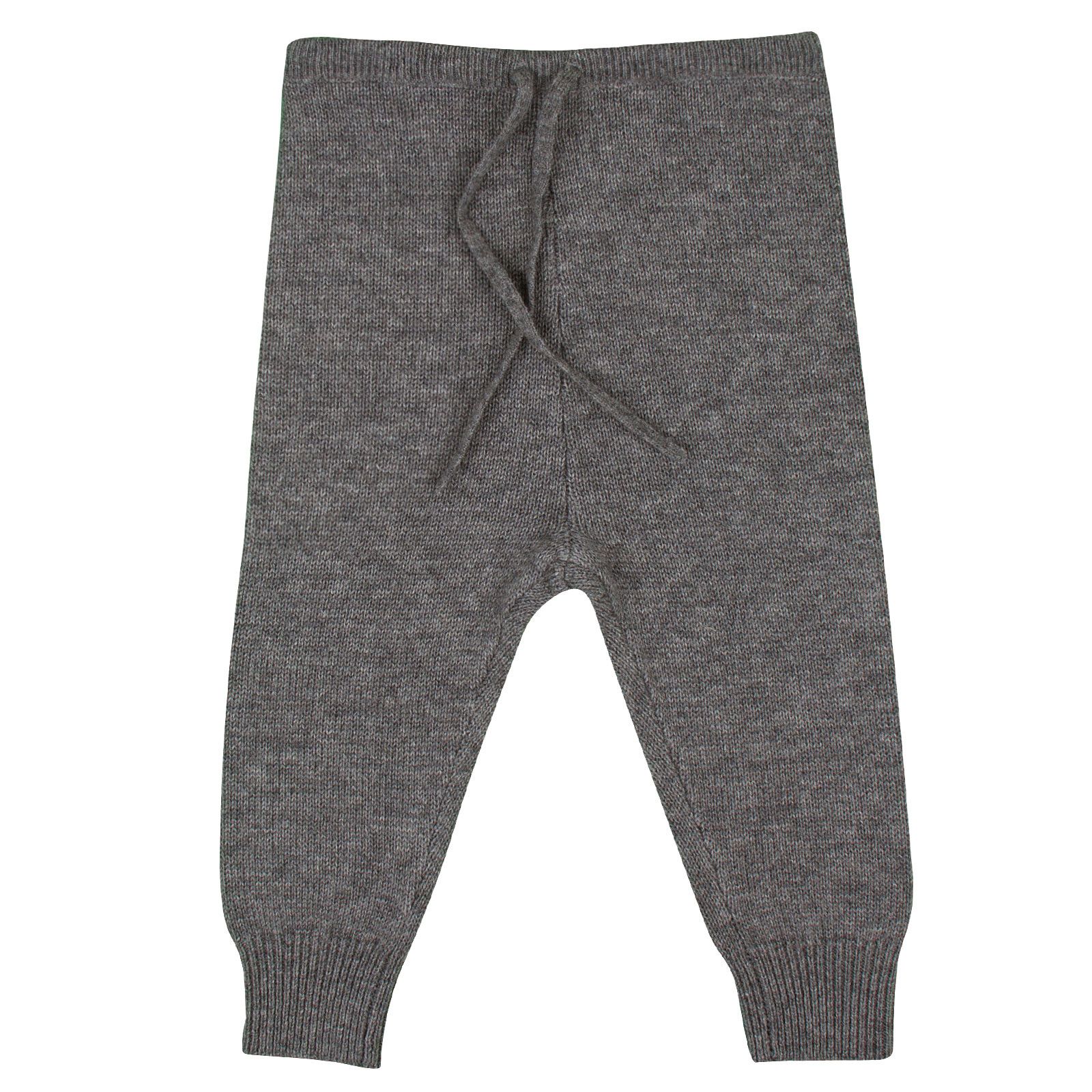 Baby Grey Knitted Wool&Cotton Tops & Bottoms set - CÉMAROSE | Children's Fashion Store - 2
