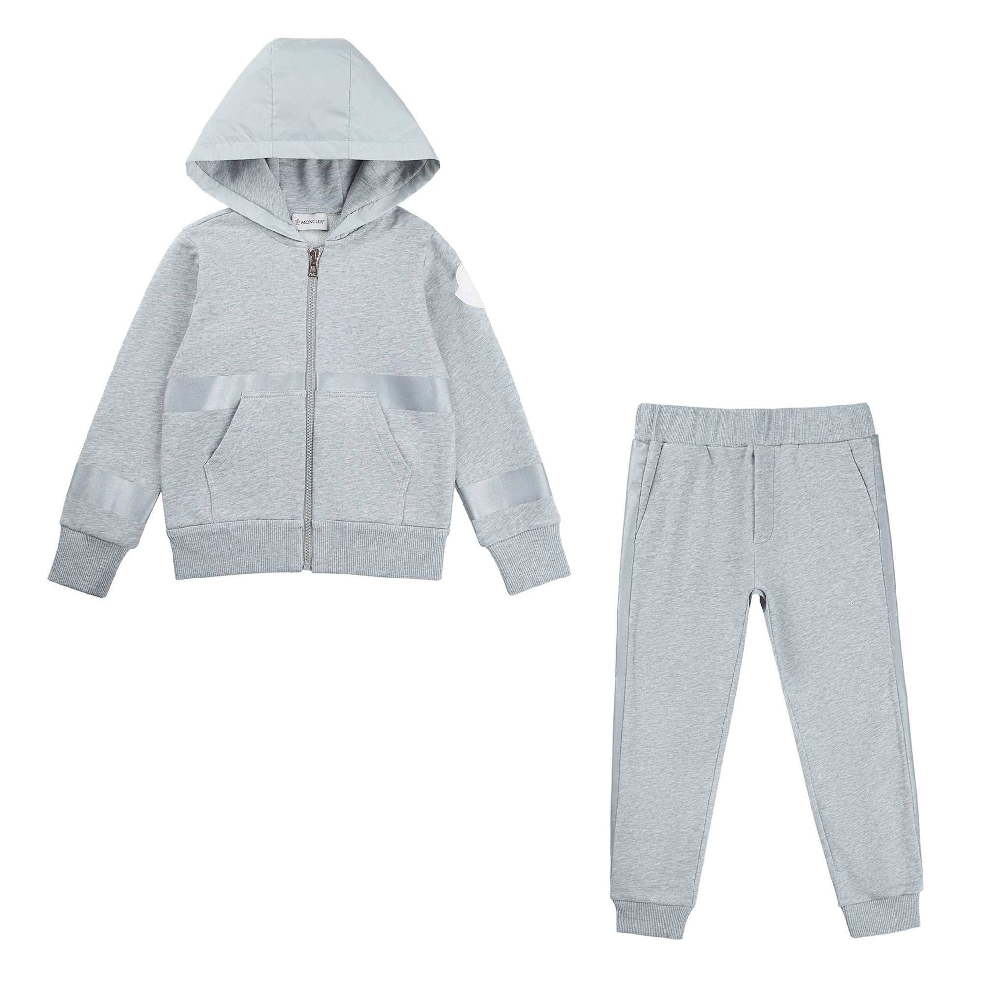 Boys Grey Cotton Set