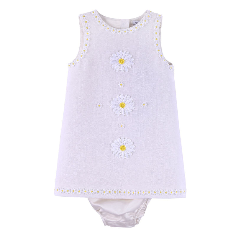 Baby Girls Ivory Dress - CÉMAROSE | Children's Fashion Store - 1