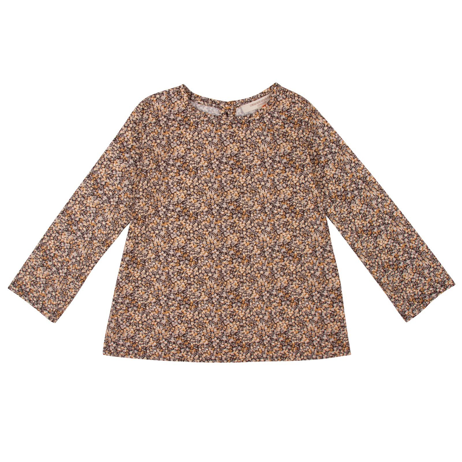 Baby Girls Multicolor Printed Cotton Charnwood Blouse - CÉMAROSE | Children's Fashion Store - 1