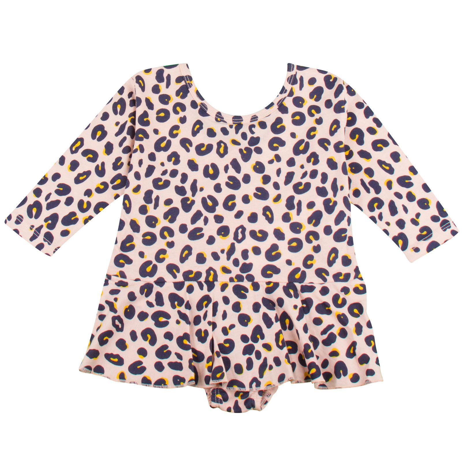 Suzy Girls Pink Leopard Printed Dress - CÉMAROSE | Children's Fashion Store - 1