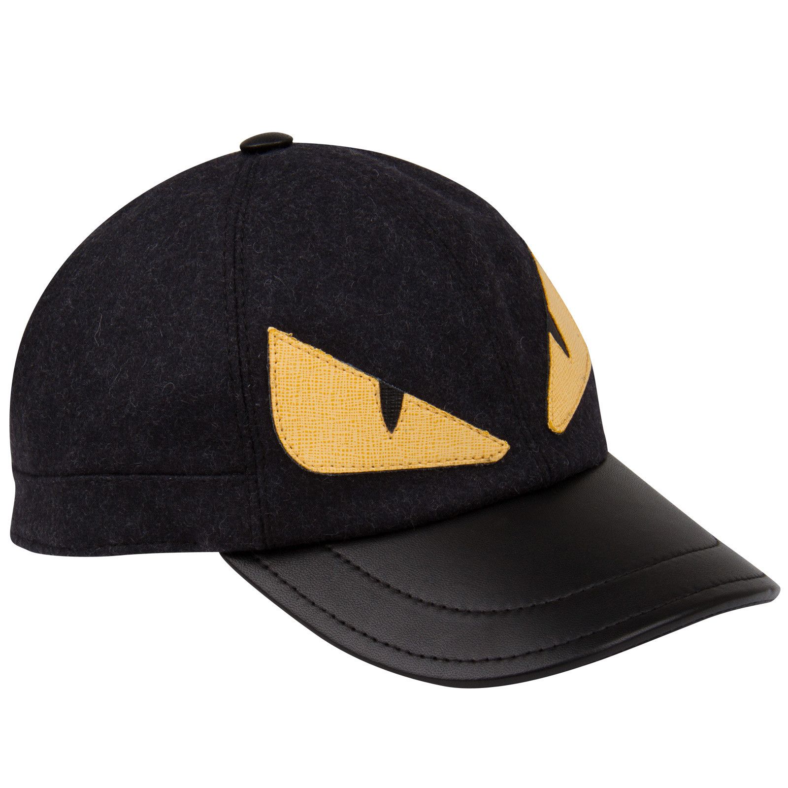 Boys Grey&Black Hat With Yellow Eye Logo - CÉMAROSE | Children's Fashion Store - 1