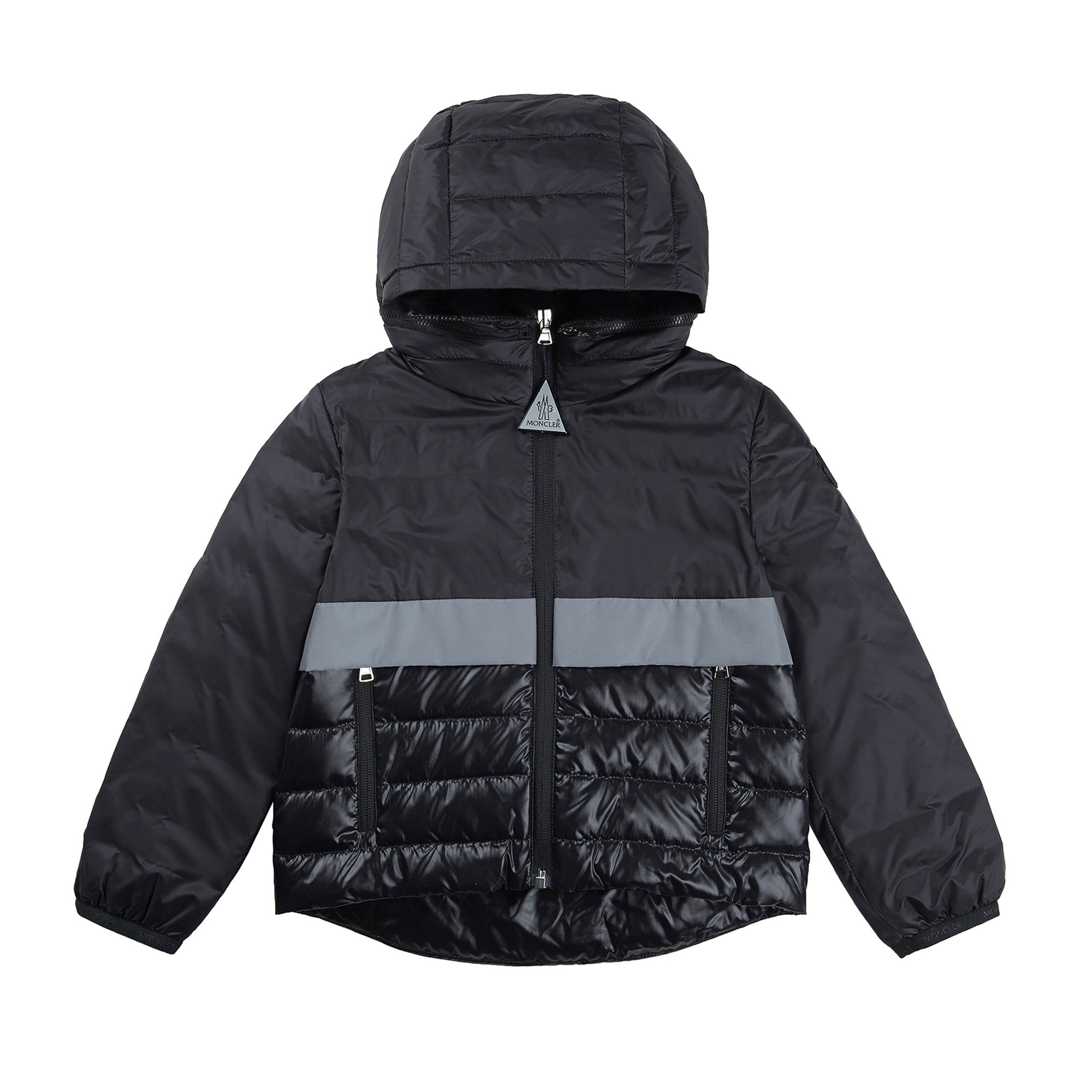 Boys Black "VERDUN" Padded Down Jacket