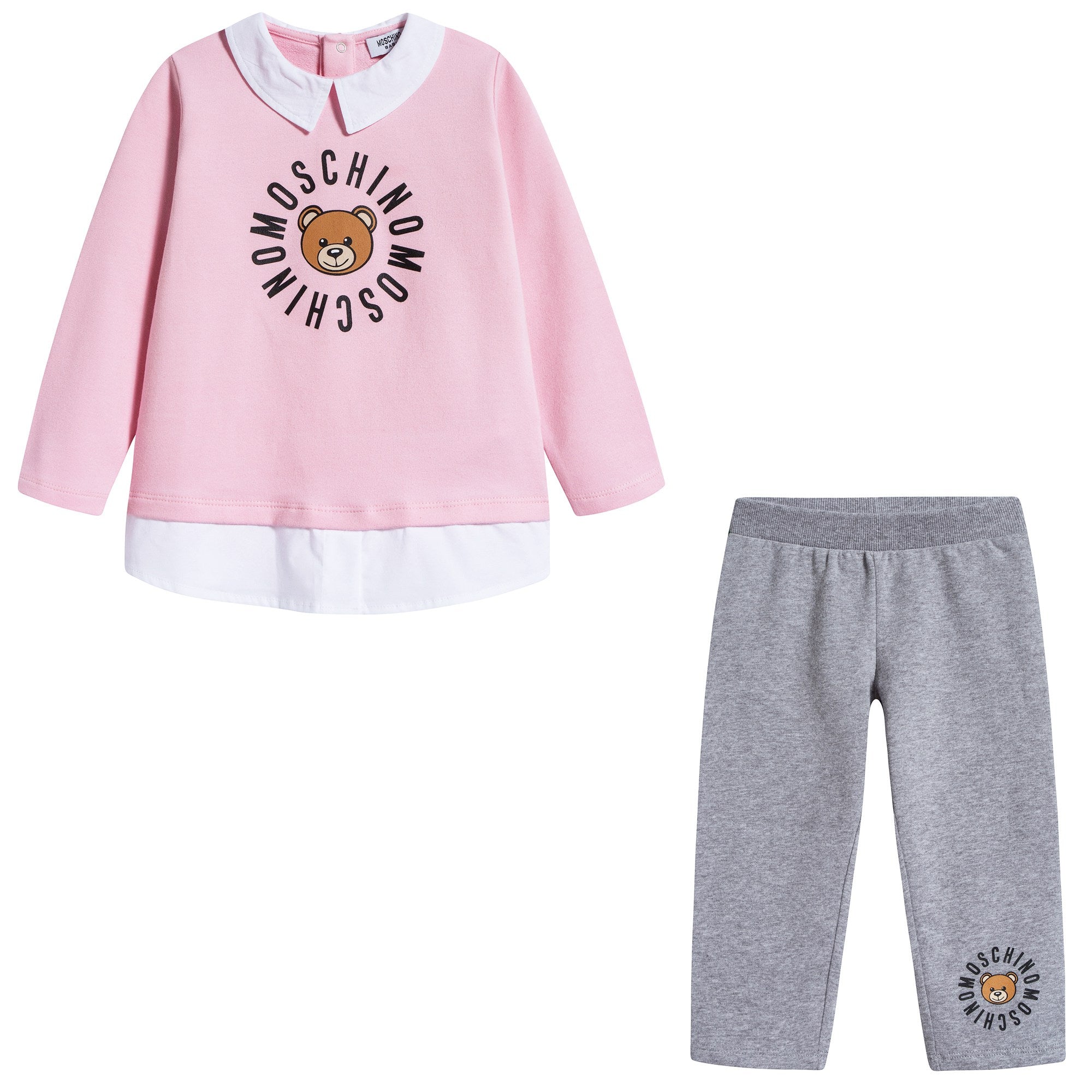 Baby Girls Pink Cotton Sets