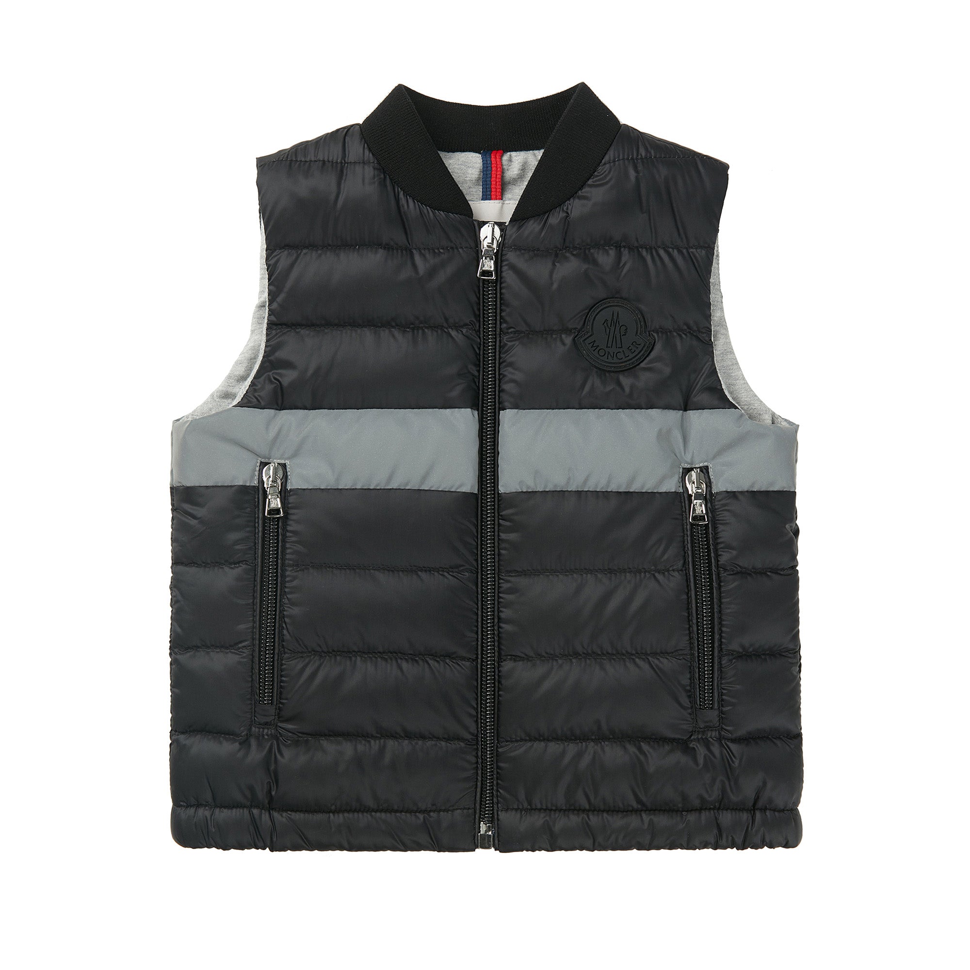 Baby Boys Black "LAUCH" Padded Down Gilet