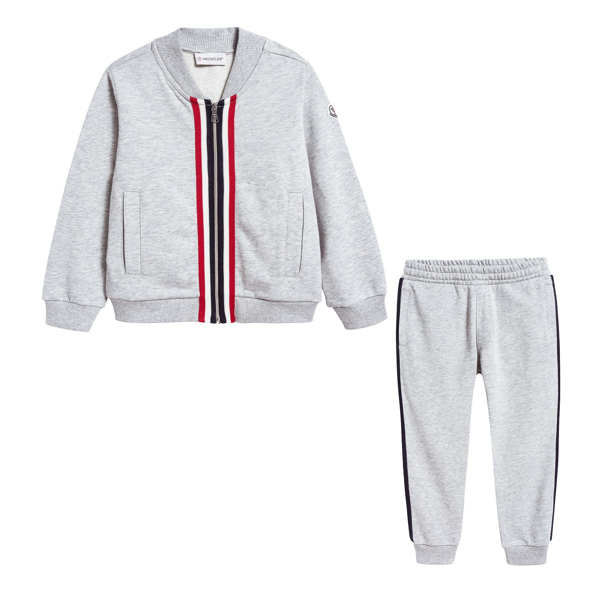 Boys Grey Tracksuit Set