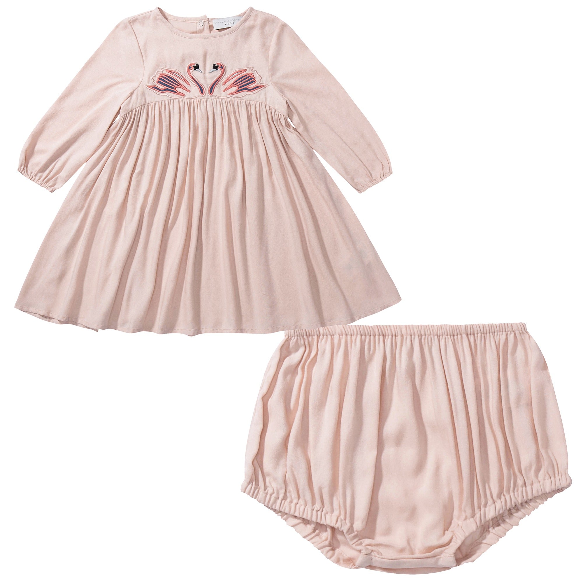 Baby Girls Pearl Pink Dresse