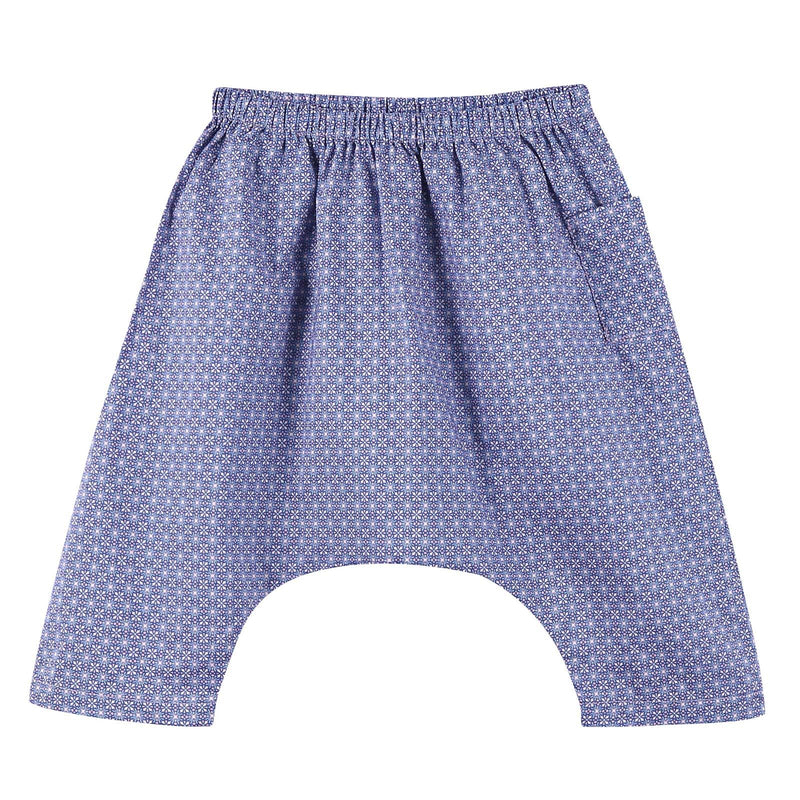 Baby Purple Star Printed Woven Trousers - CÉMAROSE | Children's Fashion Store - 1