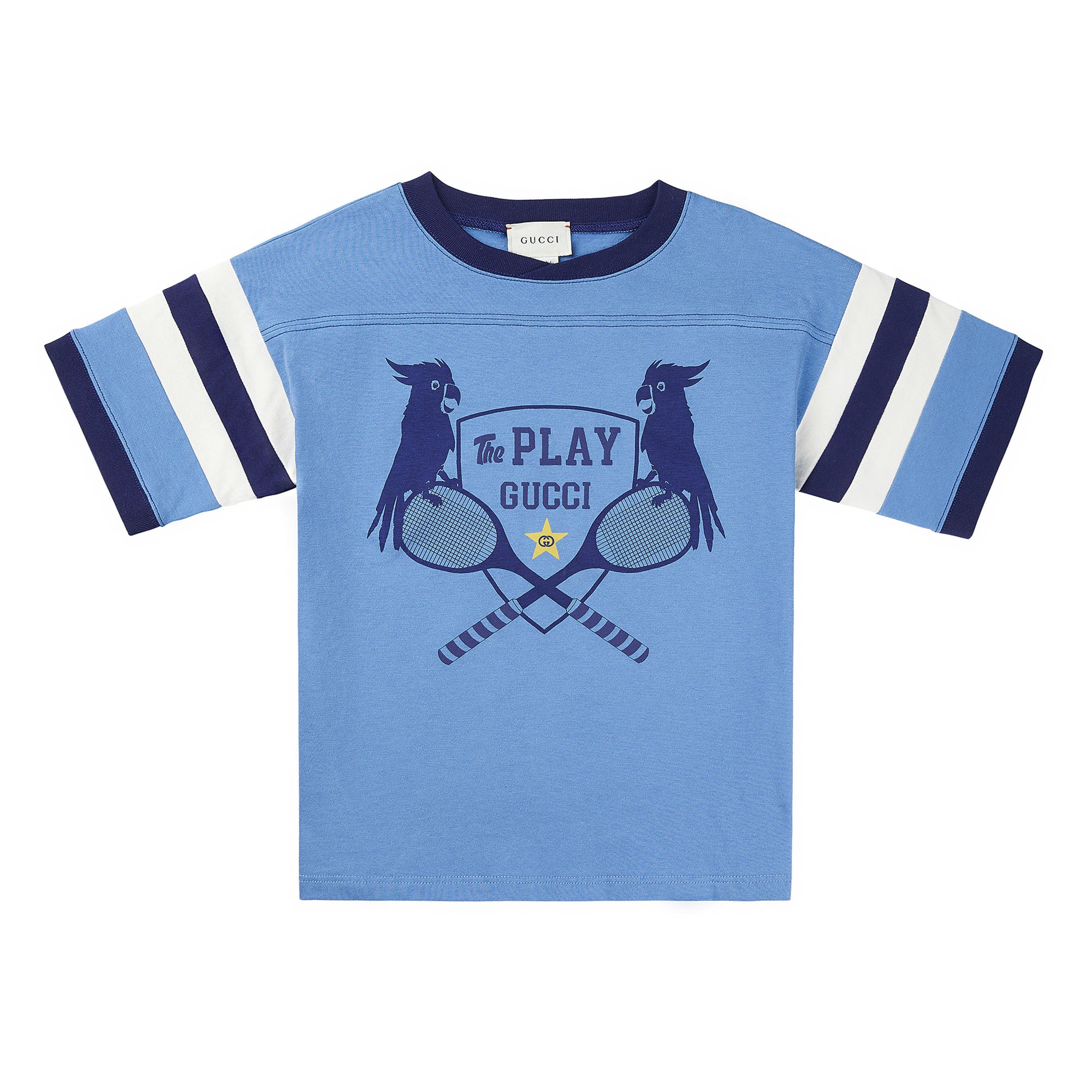 Boys Blue Cotton T-shirt