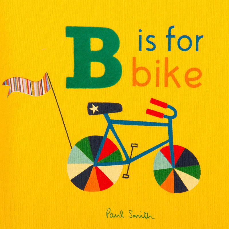 Baby Boys Yellow Multicolor Bike Printed T-Shirt - CÉMAROSE | Children's Fashion Store - 3