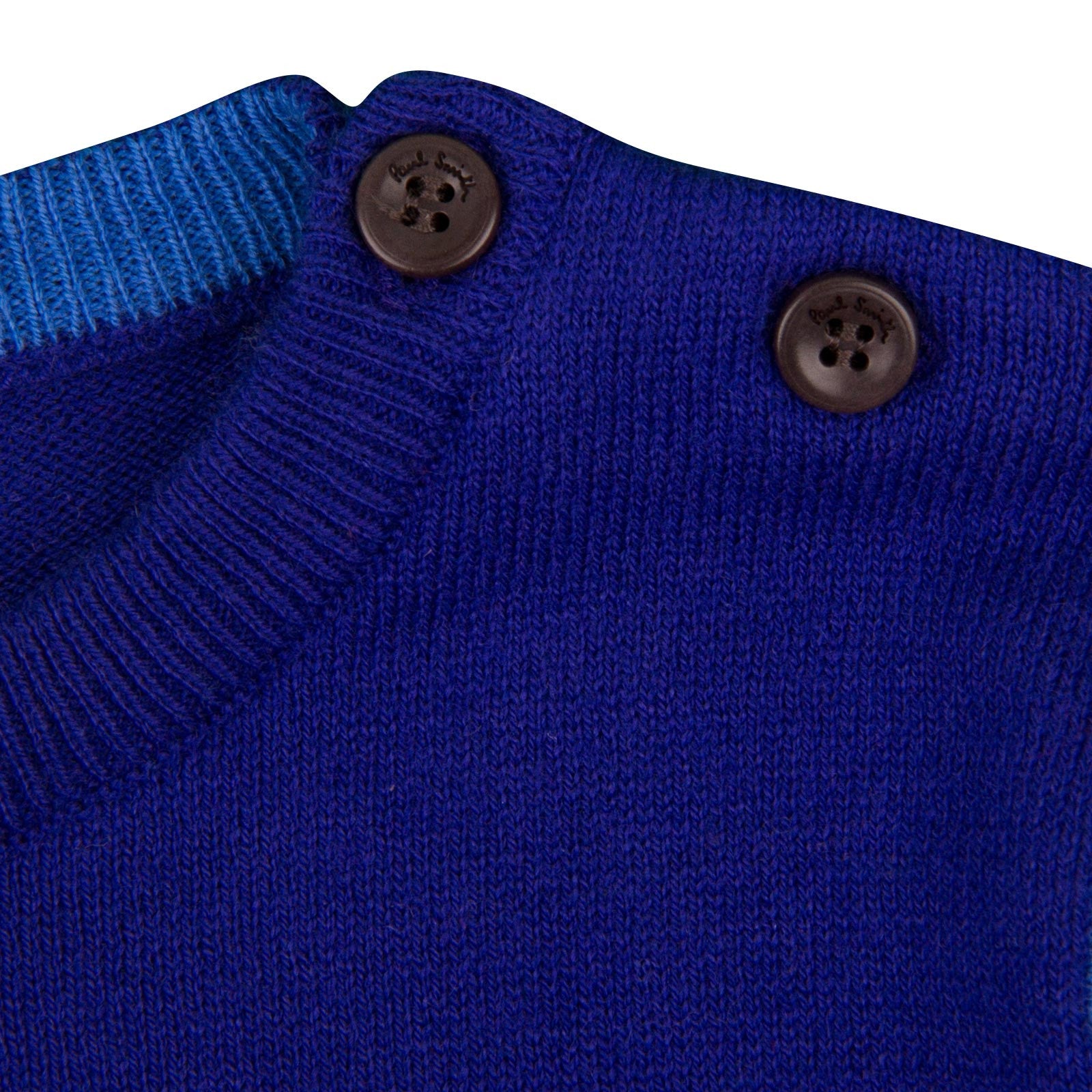 Baby Boys Regatta Blue Embroidered  Robot Sweater - CÉMAROSE | Children's Fashion Store - 4